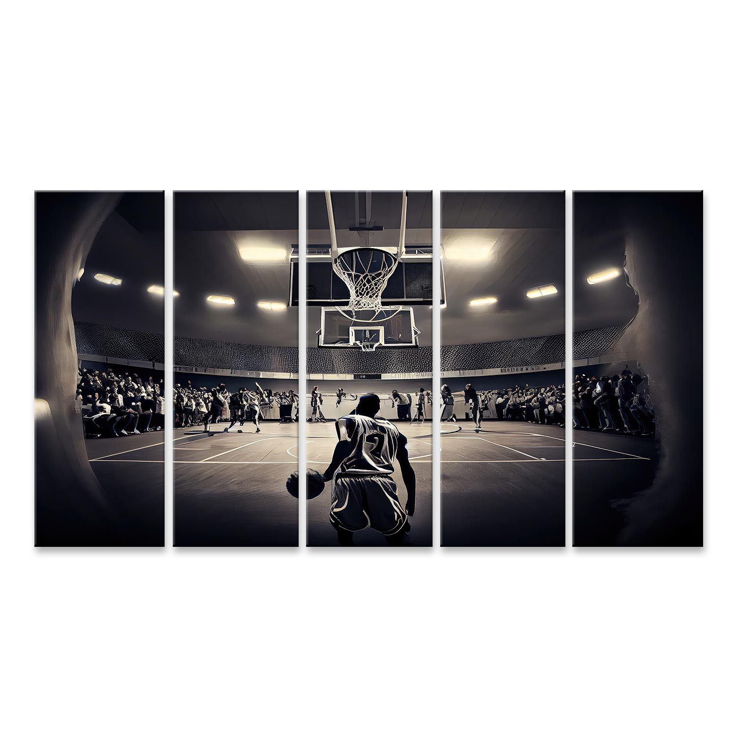 Leinwandbild Basketballspieler Basketball Bilder
