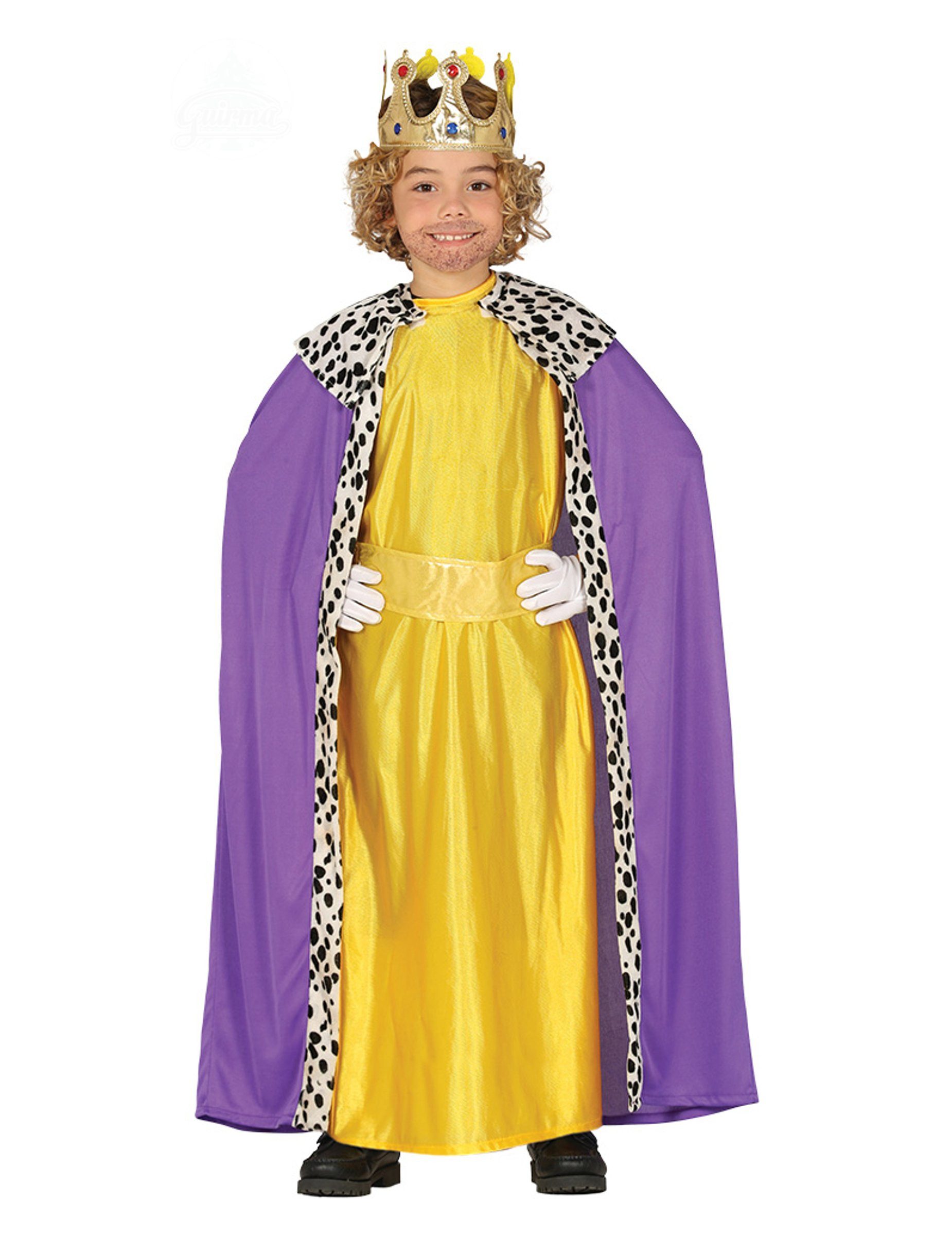 Kostüm Balthasar-Kostüm für Kinder Sternsinger-Kostüm