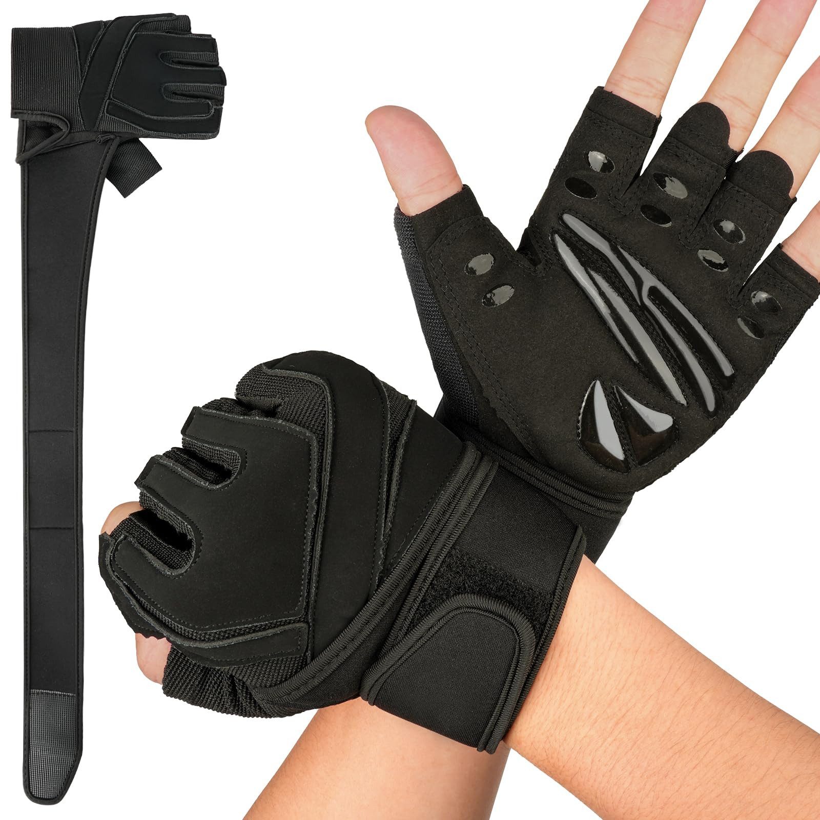 YI Trainingshandschuhe 2 in 1 Fitnesshandschuhe, günstig online kaufen