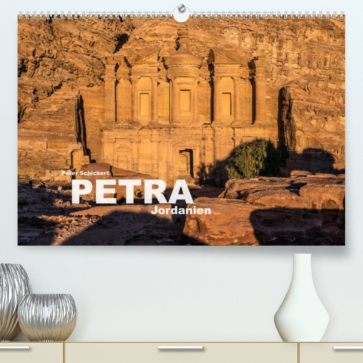 CALVENDO Wandkalender Petra - Jordanien (Premium, hochwertiger DIN A2 Wandkalender 2023, Kunstdruck in Hochglanz)