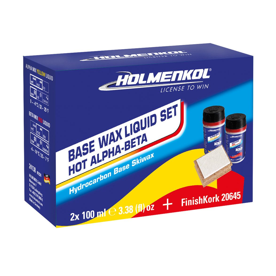 Holmenkol Ski Basic Liquid Set HOT *