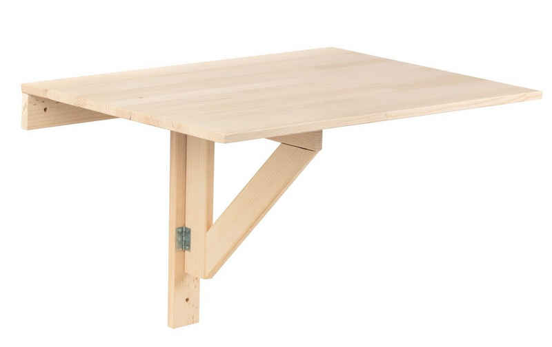Astigarraga Kit Line Klapptisch Klappbarer Wandtisch aus Massivholz