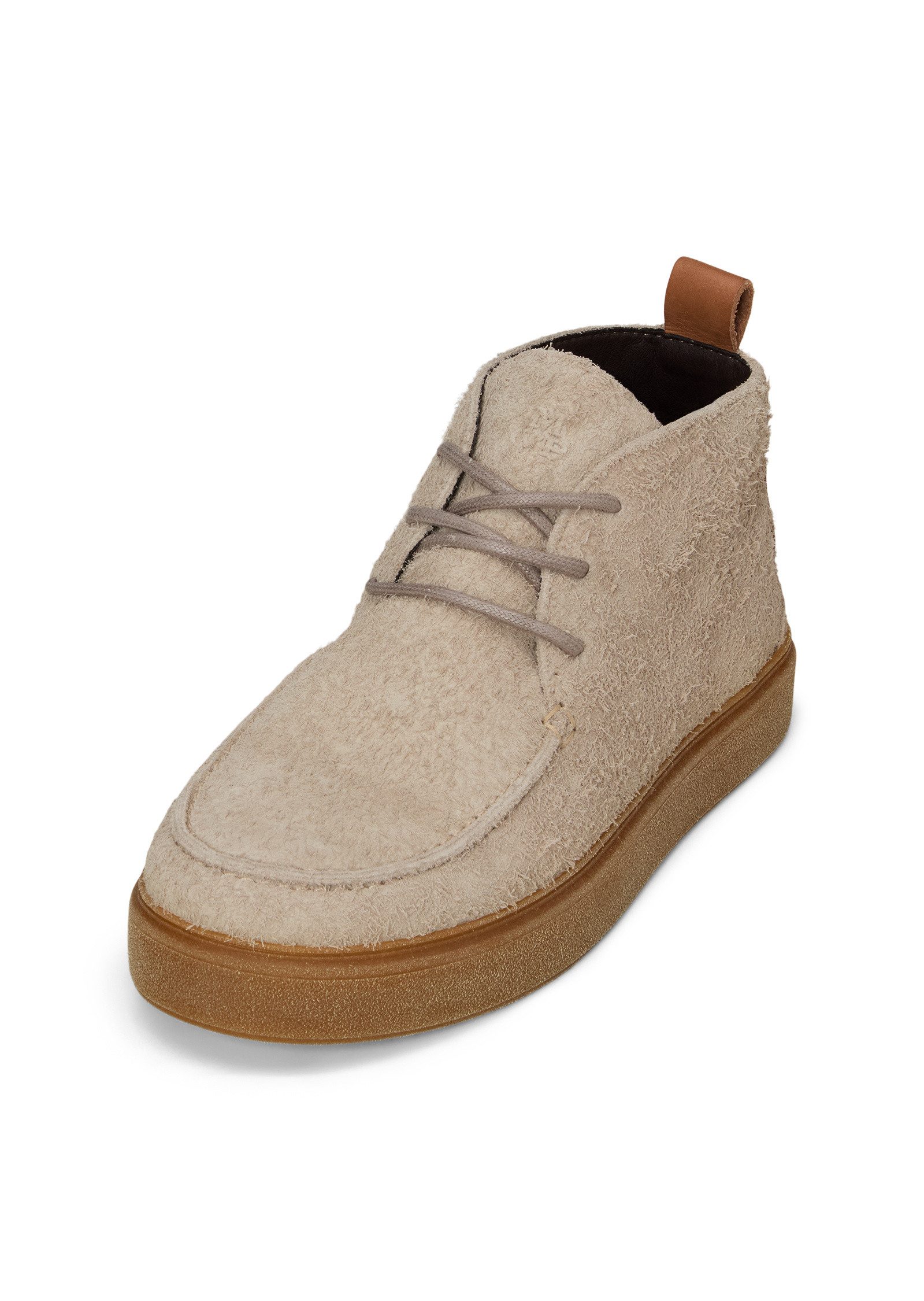 Marc O'Polo aus langflorigem Velours-Rindleder Stiefelette