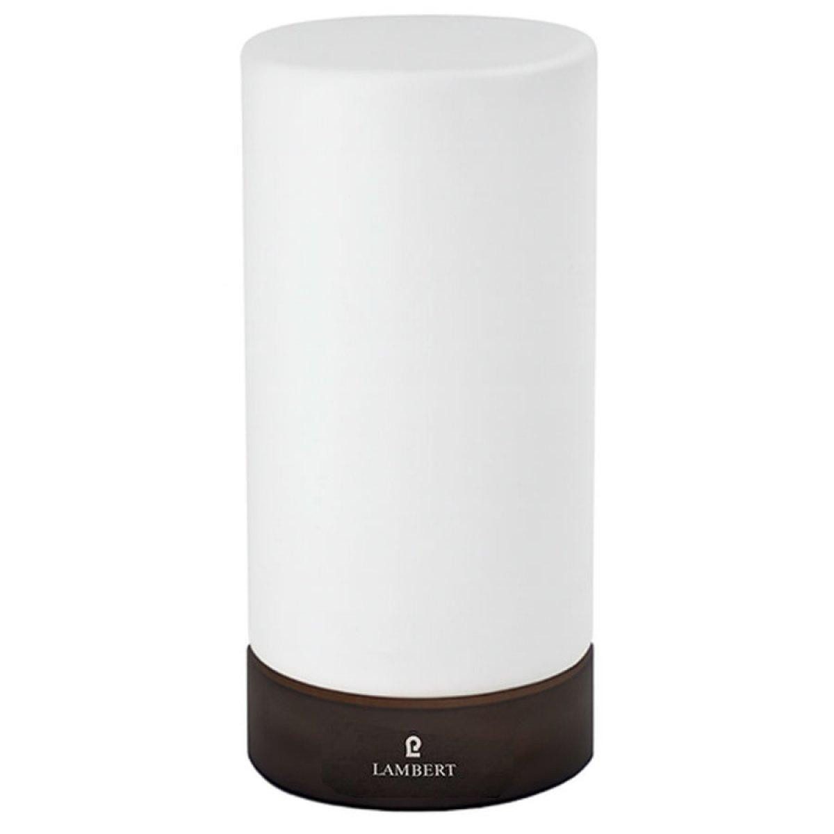 Lambert Windlicht mobile LED Leuchte Magicee dunkles Holz