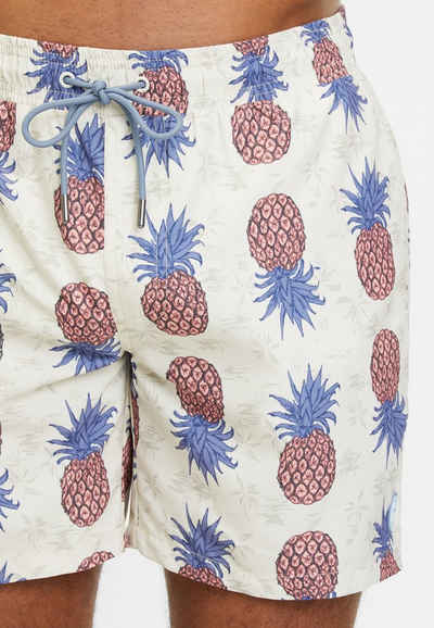colours & sons Badeshorts Badeshorts Pineapples mit modernem Design