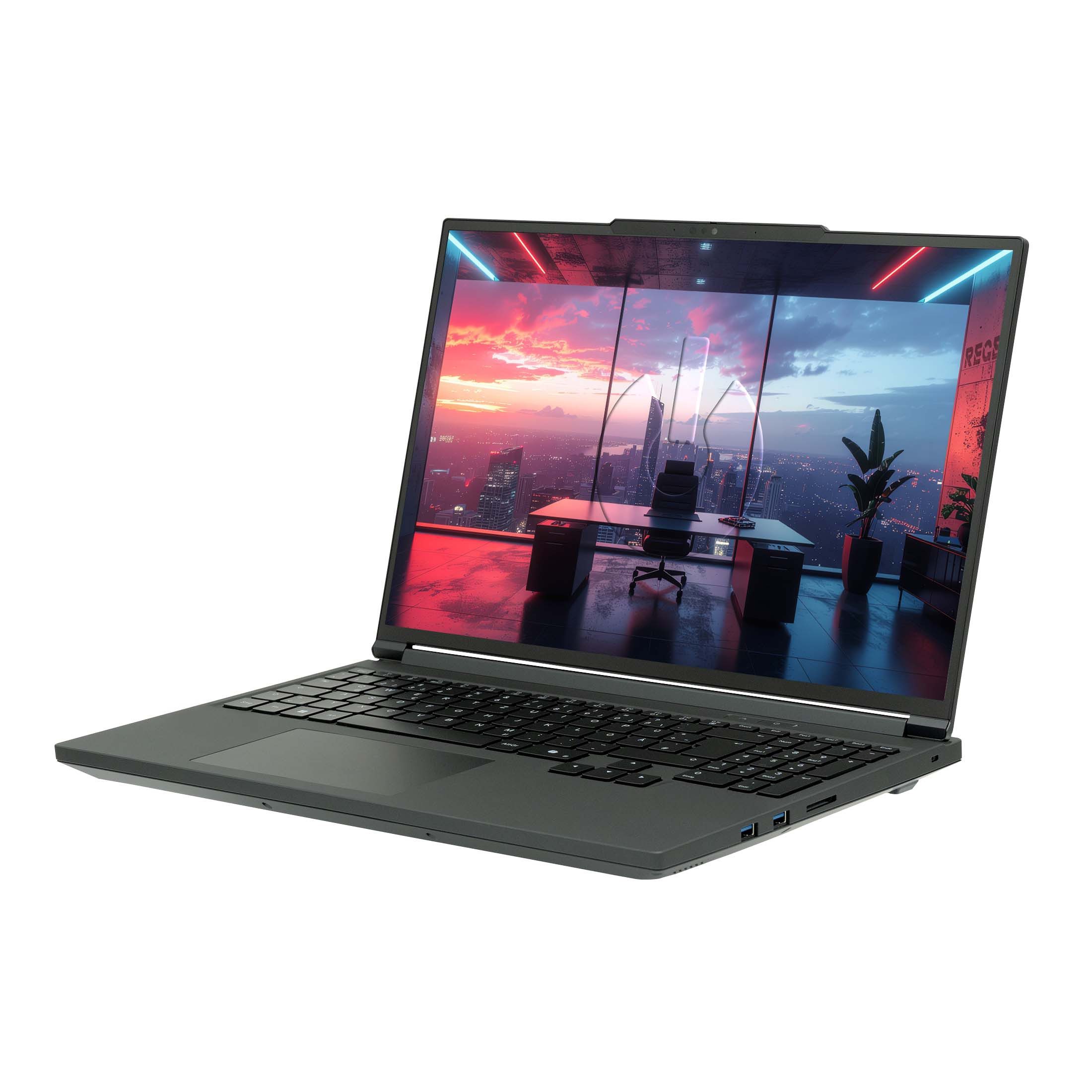 JodaBook G16 Regent - 16" WQXGA - Intel Core i9 14900HX - GeForce RTX 5070 Ti Gaming-Notebook (40,64 cm/16 Zoll, Intel® Core™ i9 14900HX, GeForce RTX™ 5070 Ti, 128 GB, 250 GB SSD)