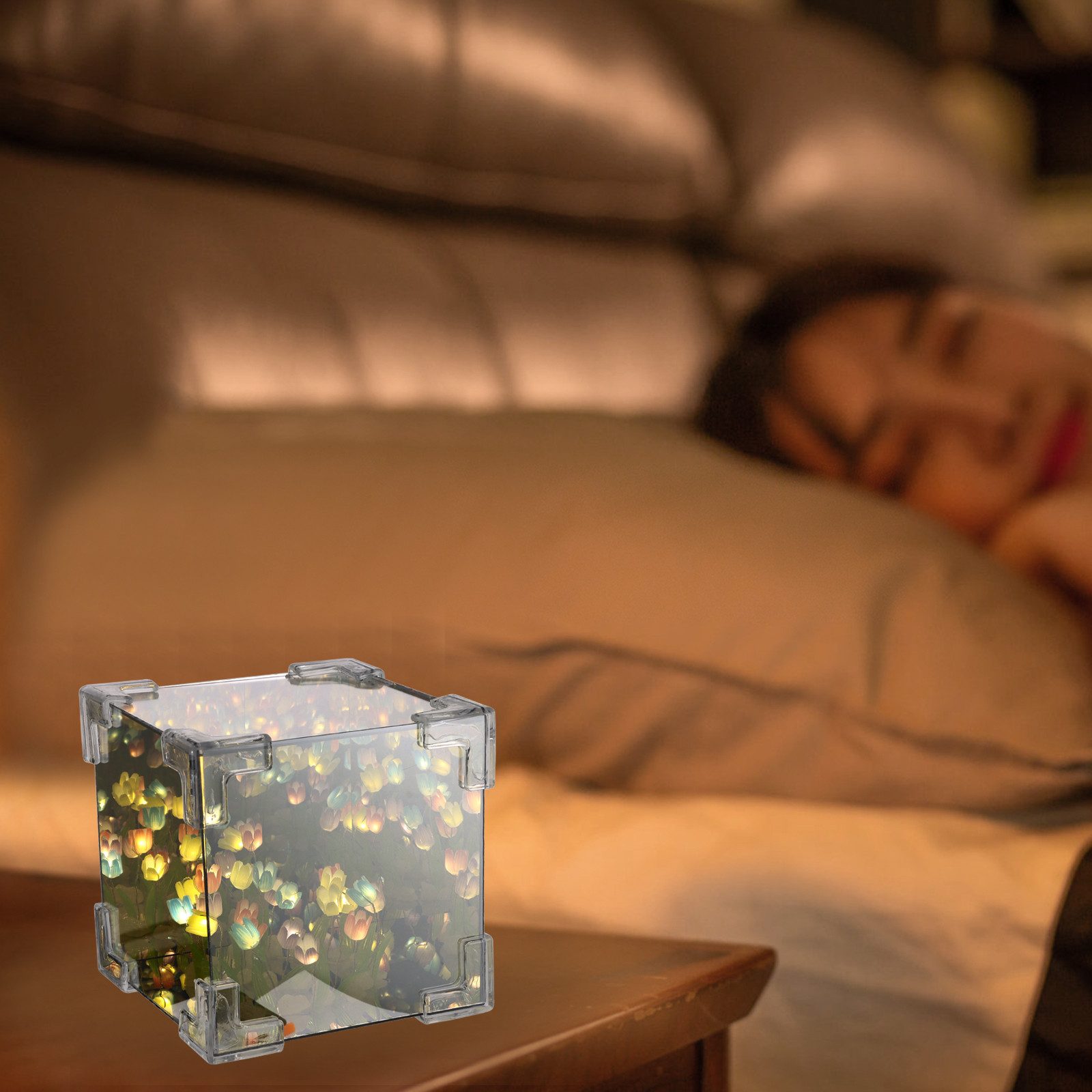 BlingBin LED Nachtlicht Tulip Spiegel Nachtlicht günstig online kaufen