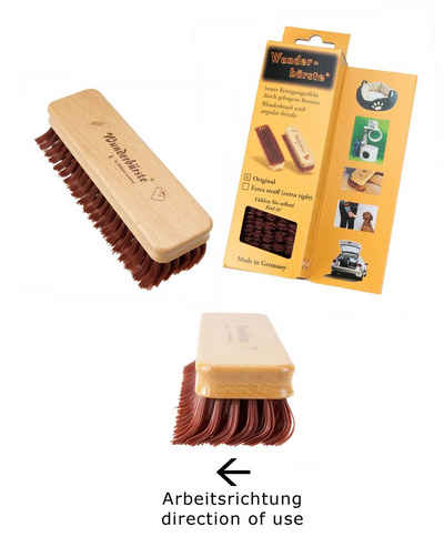 Fritze® Tierhaarentferner Wunderbürste® für Tiere - Gegen Tierhaare und Fussel, Edles Holzdesign