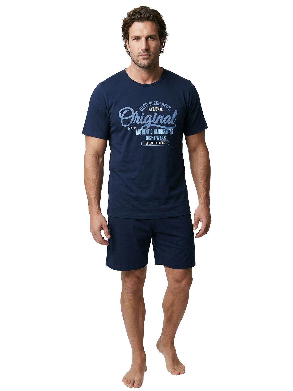 Henry Terre Shorty Pyjama Set Shorty - Original Authentic Nightwear günstig online kaufen