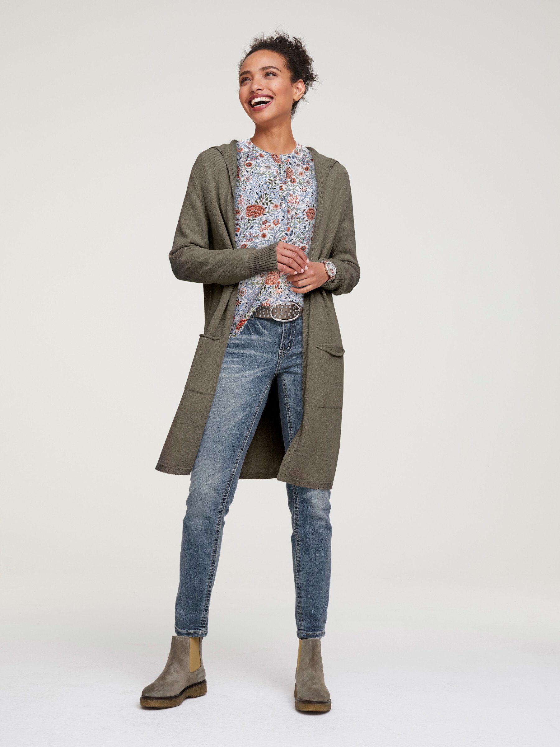 heine Strickjacke Long-Strickjacke günstig online kaufen