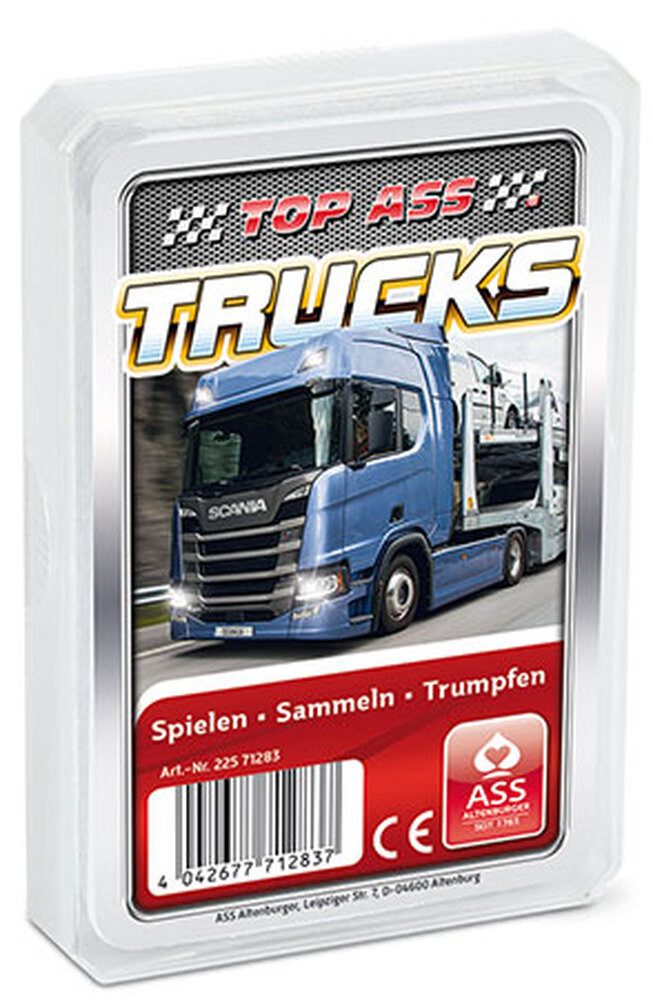 Cartamundi Spiel TOP ASS - Trucks Quartett