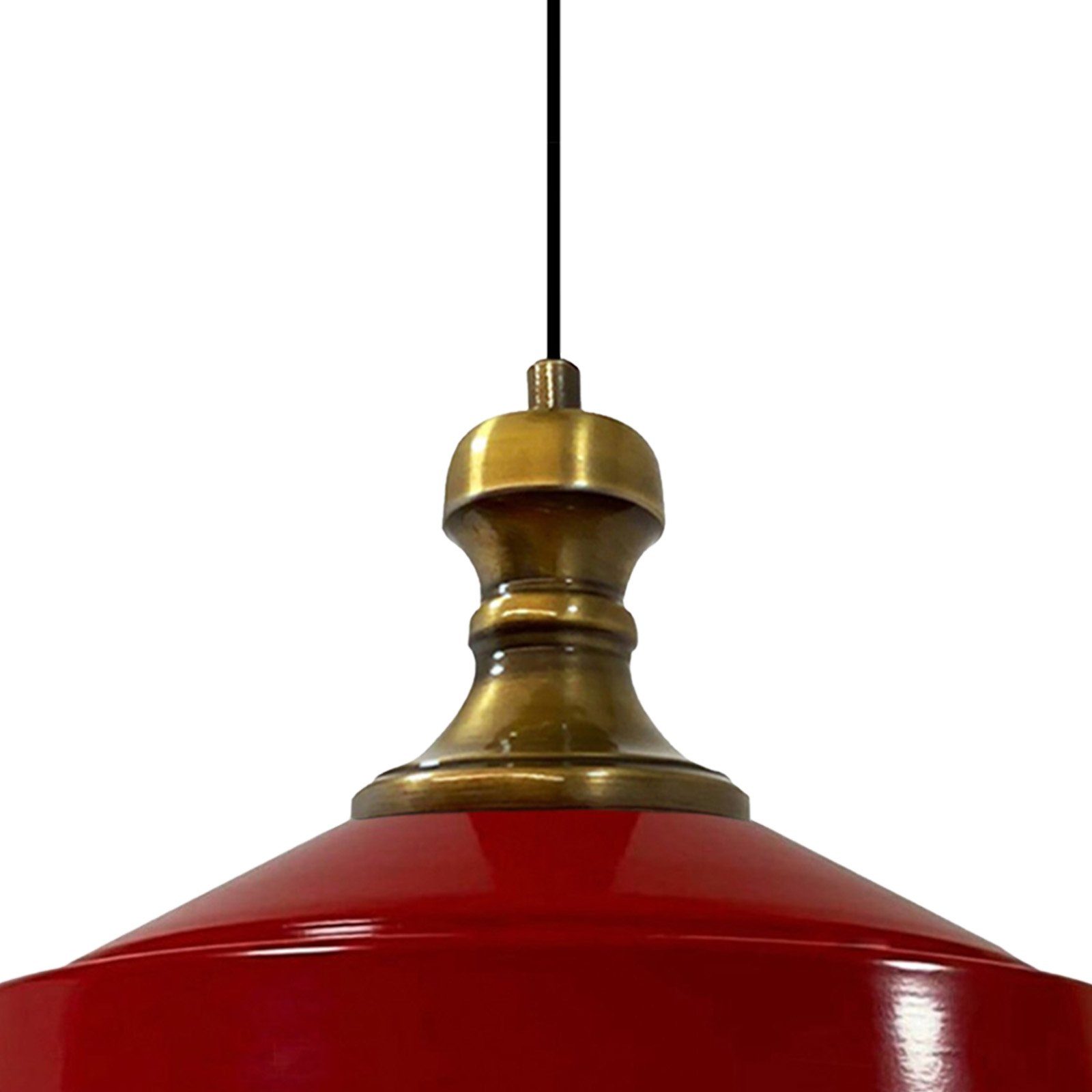 Bamyum Pendelleuchte Bamyum Asletl-Knob Industrie Pendelleuchte, 41 cm Moderne Metall Lampe