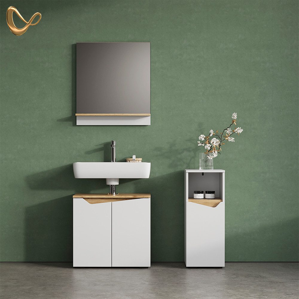 Livinity® Midischrank Timavo, Weiß/Artisan-Eiche, 30 x günstig online kaufen