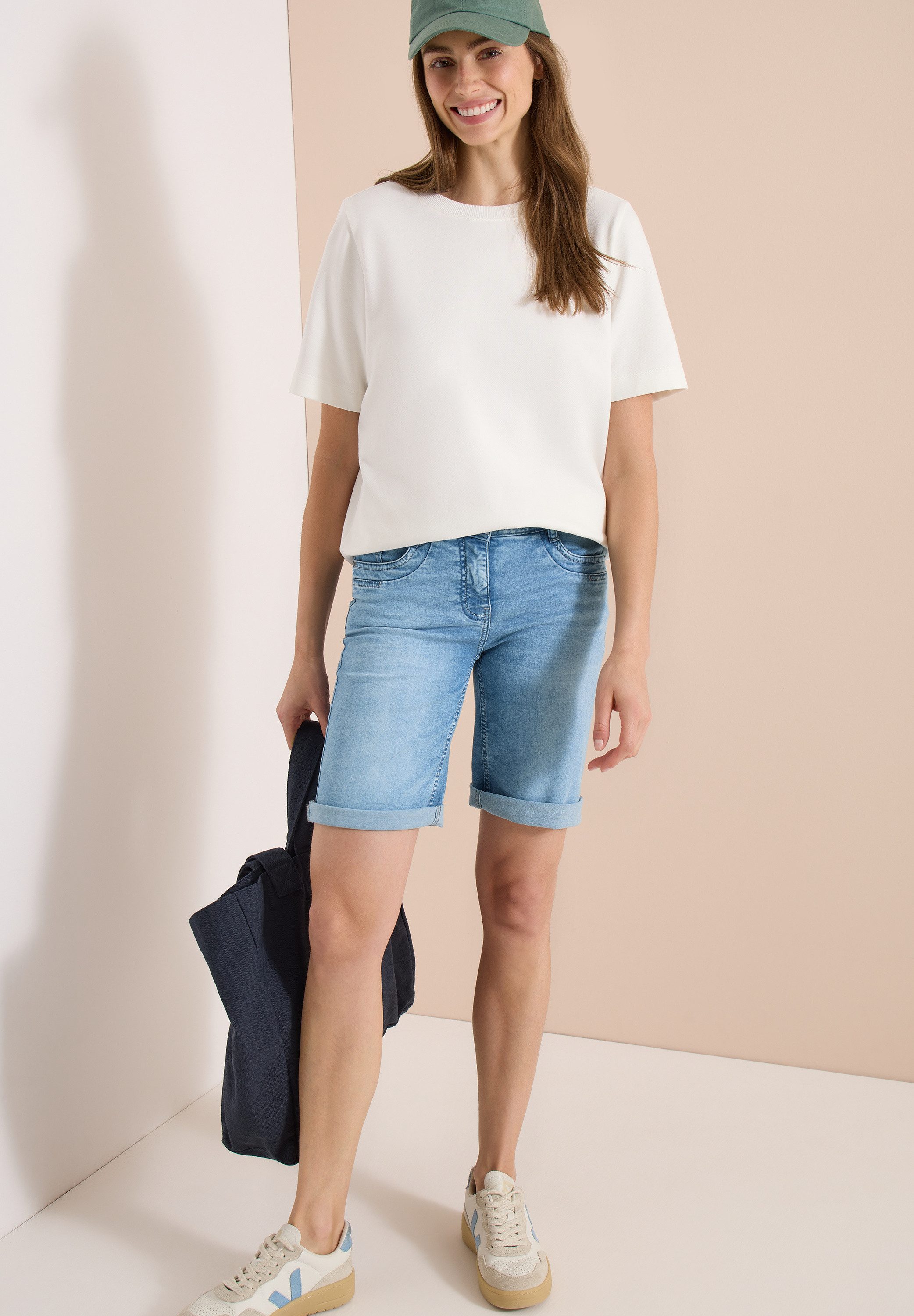 CECIL Shorts Style Scarlett im 5-Pocket-Style und mit Stretch – Bild 5 von 5