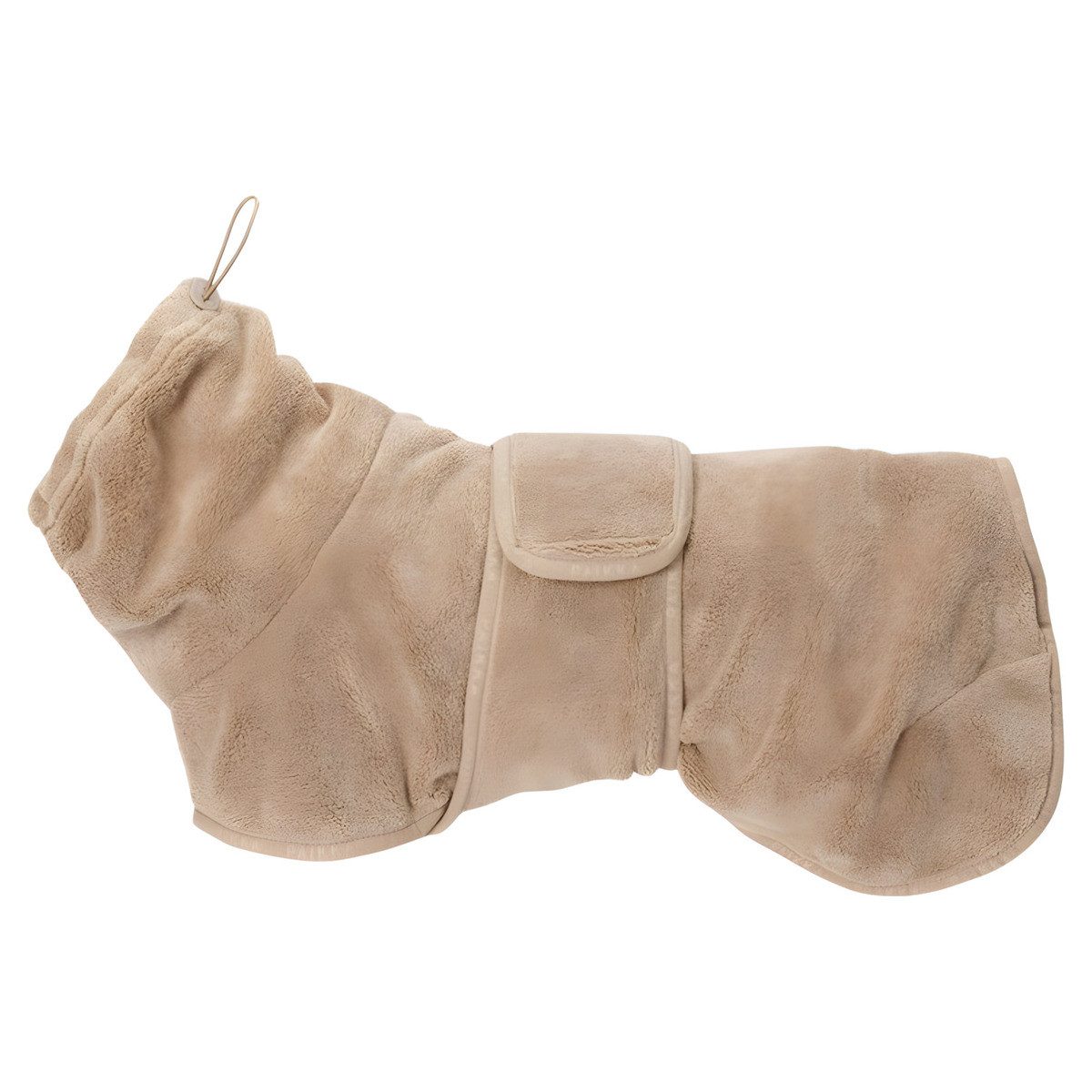 PAIKKA Hundebademantel Bademantel "Drying Coat taupe