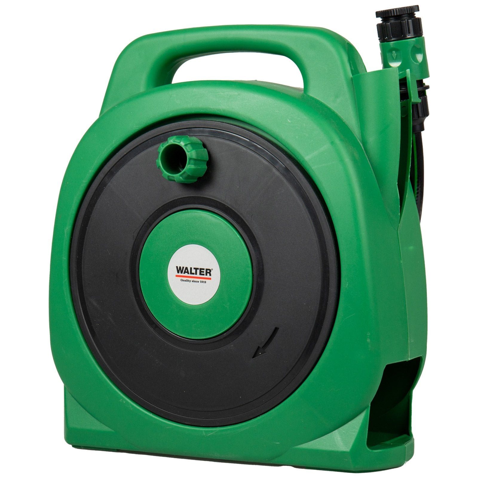 WALTER Gartenschlauch Walter Schlauchaufroller 15 m - 613026B