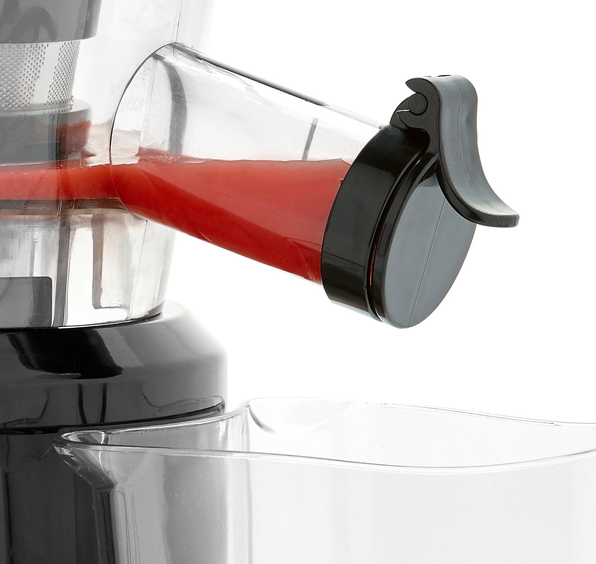 PRINCESS Entsafter 202045, 200 W, Easy Fill Slow Juicer – Extra großer Fülltrichter – Hoher Saftertrag