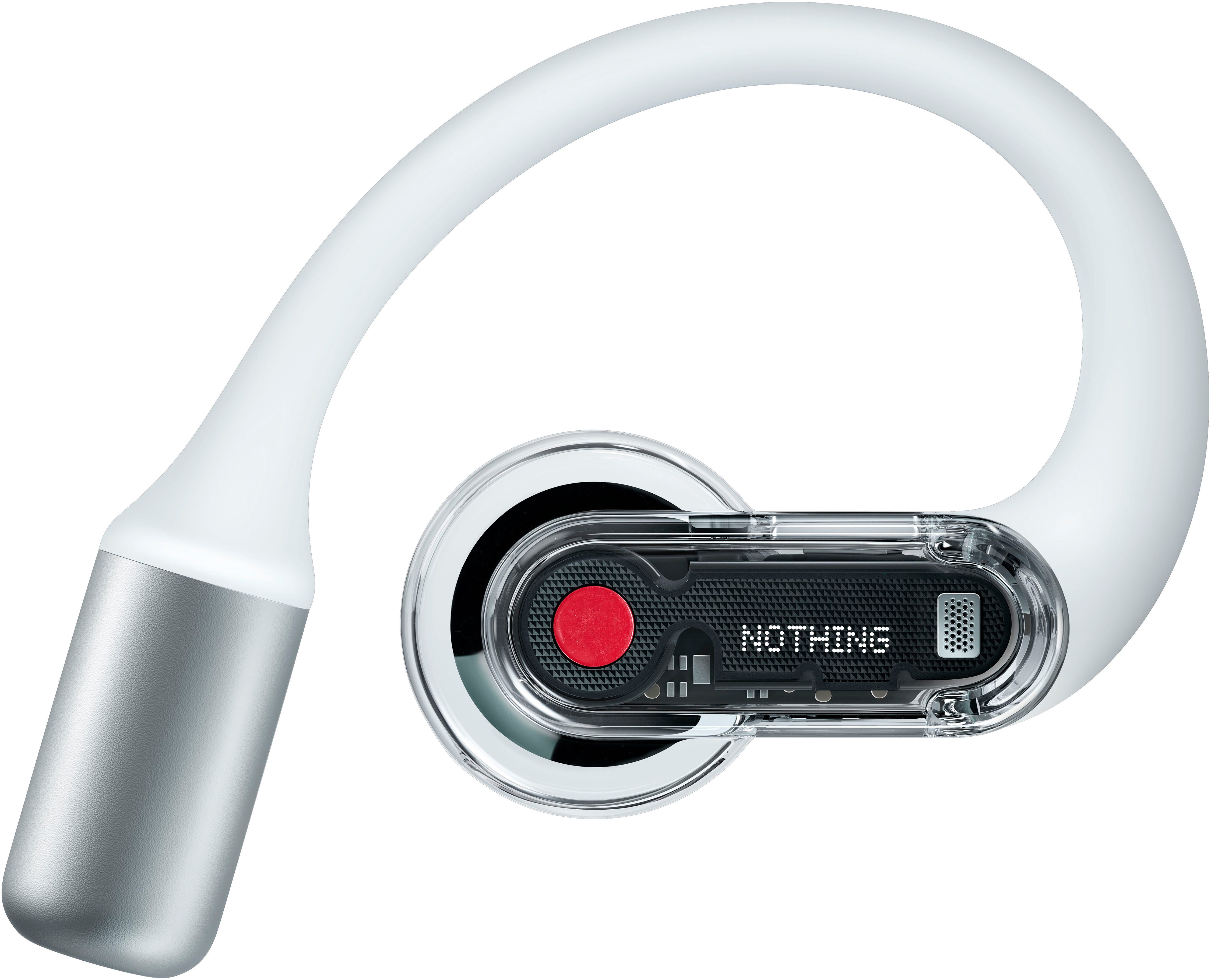 NOTHING Ear (Open) Open-Ear-Kopfhörer (LED Ladestandsanzeige, integrierte Steuerung für Anrufe und Musik, A2DP Bluetooth, Bluetooth, SPP, HFP, AVCTP Bluetooth, RFCOMM, AVRCP Bluetooth, AVDTP Bluetooth)
