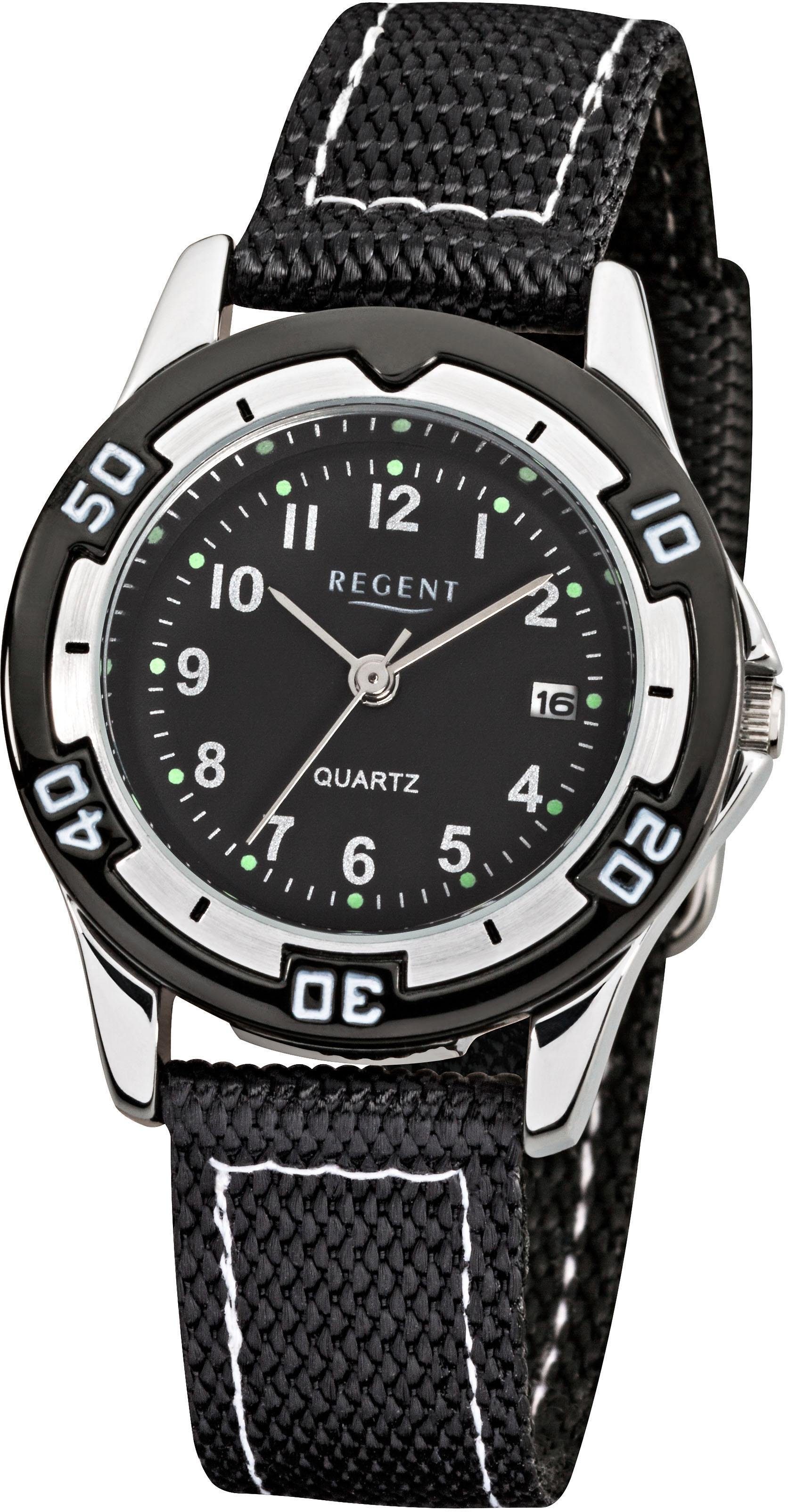 Regent Quarzuhr 6800.79.16, F317, Armbanduhr, Kinderuhr, Lernuhr, Jungen, Schulanfang, Geschenkidee
