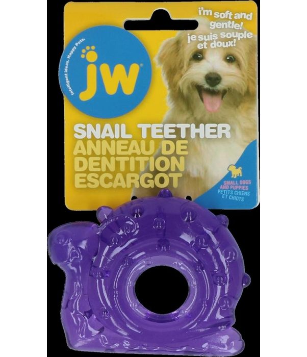 JW Pet Outdoor-Spielzeug JW Snail Teether