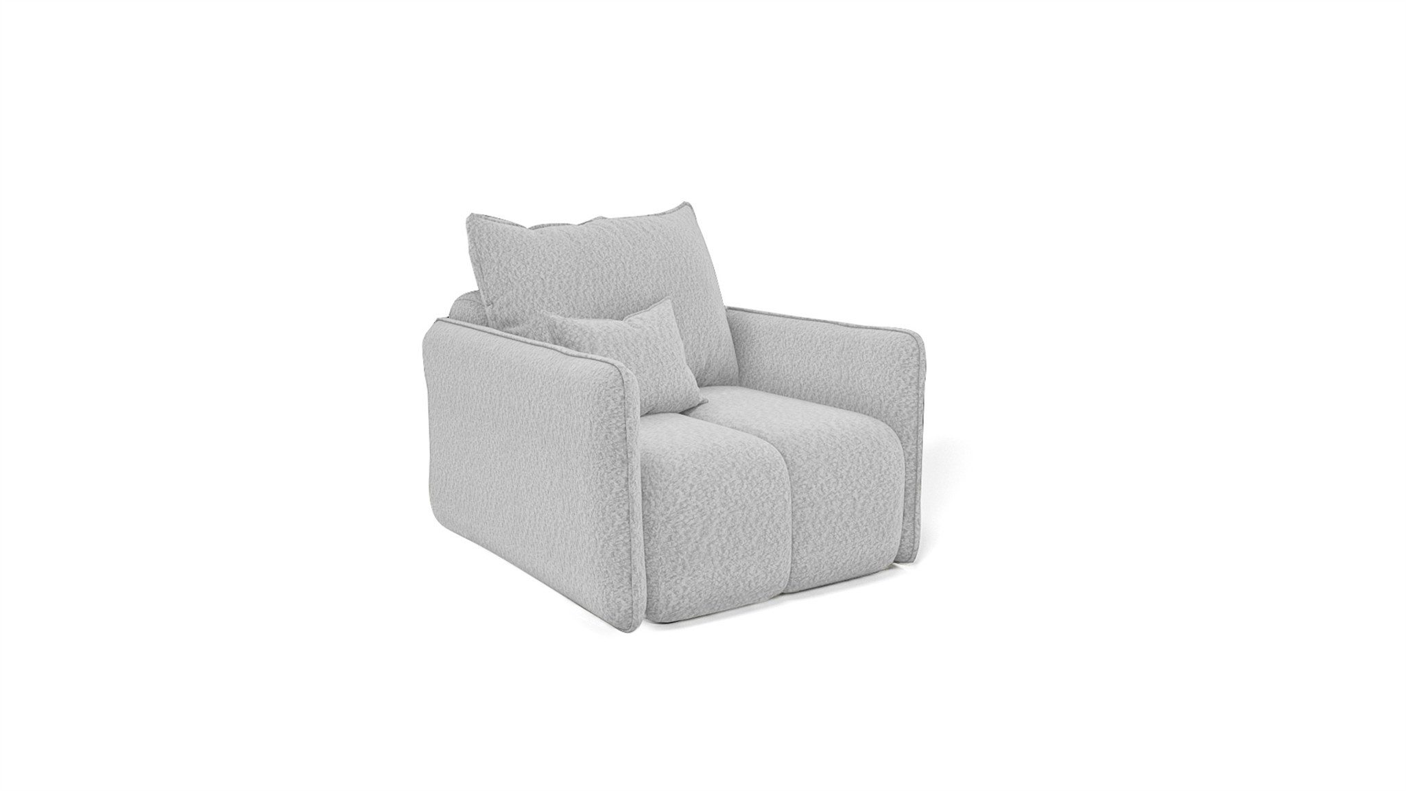 Fun Möbel Sessel Designersessel MORGANO in Stoff Abriamo (passend zum Sessel gibt es Sofas)