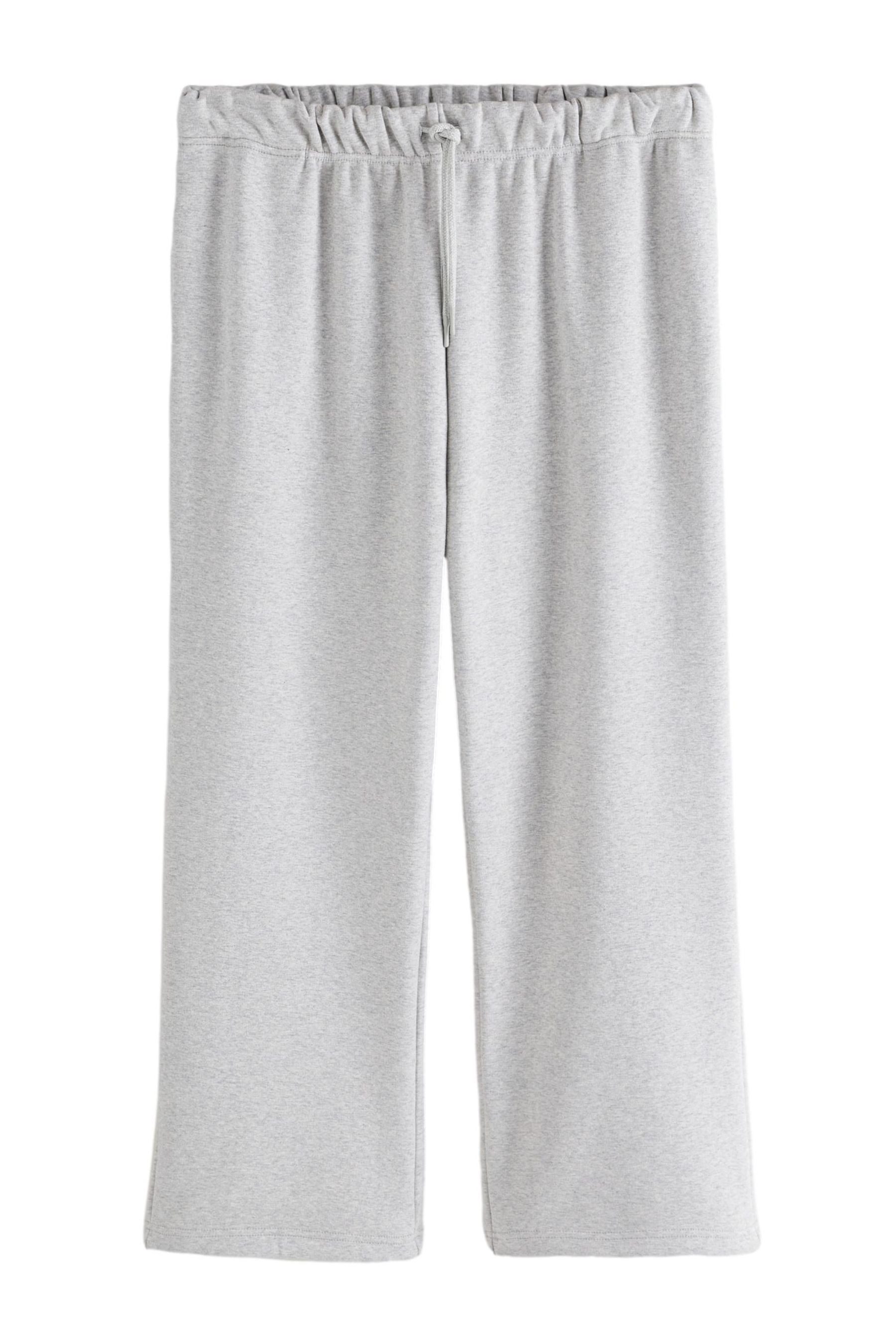 Next Jogginghose Velours-Jogginghose mit offenem Saum (1-tlg)