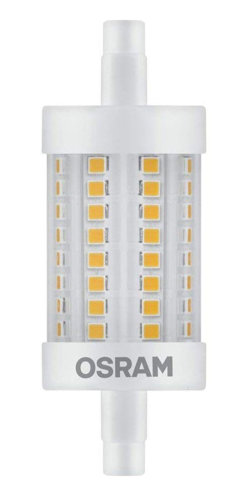 8.5W = R7S LED-Leuchtmittel Warmweiß R7s, Osram 75W 2700K Warmweiß Stablampe 1055lm OSRAM LED DIMMBAR, 230V