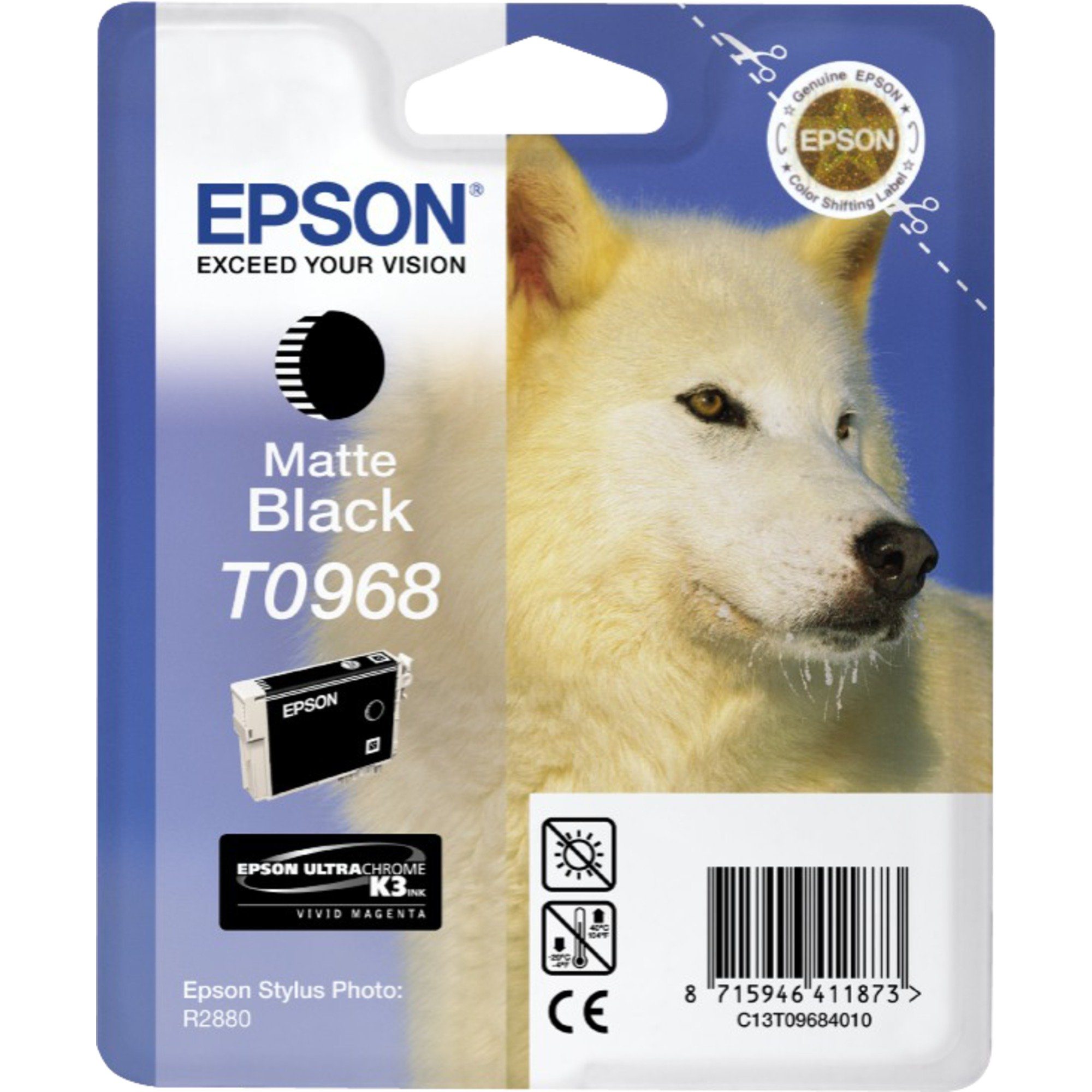 Epson Epson Tinte Matt-Schwarz C13T09684010 Tintenpatrone