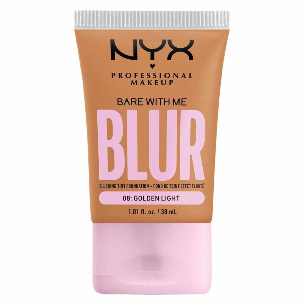 Nyx Professional Make Up Foundation Bare With Me Blur 08-Golden Light 30ml