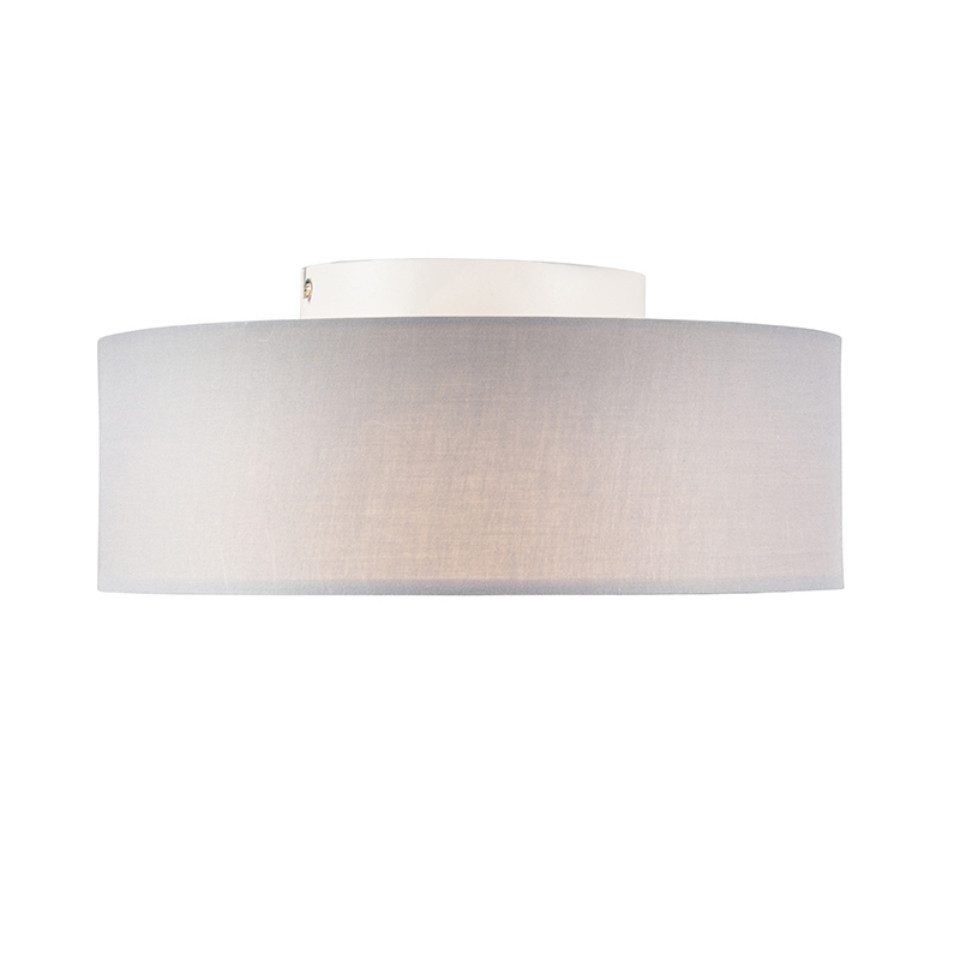 Qazqa Deckenleuchte Drum led, LED fest günstig online kaufen