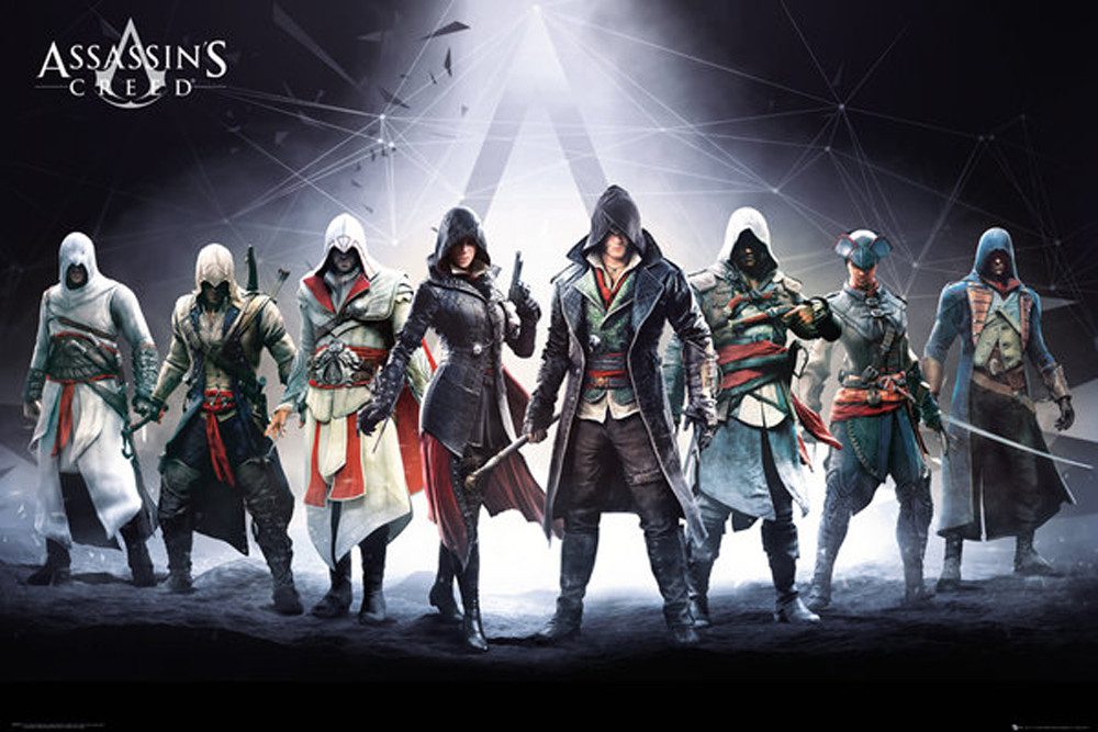 Poster Assassins Creed - Poster - Syndicate Characters