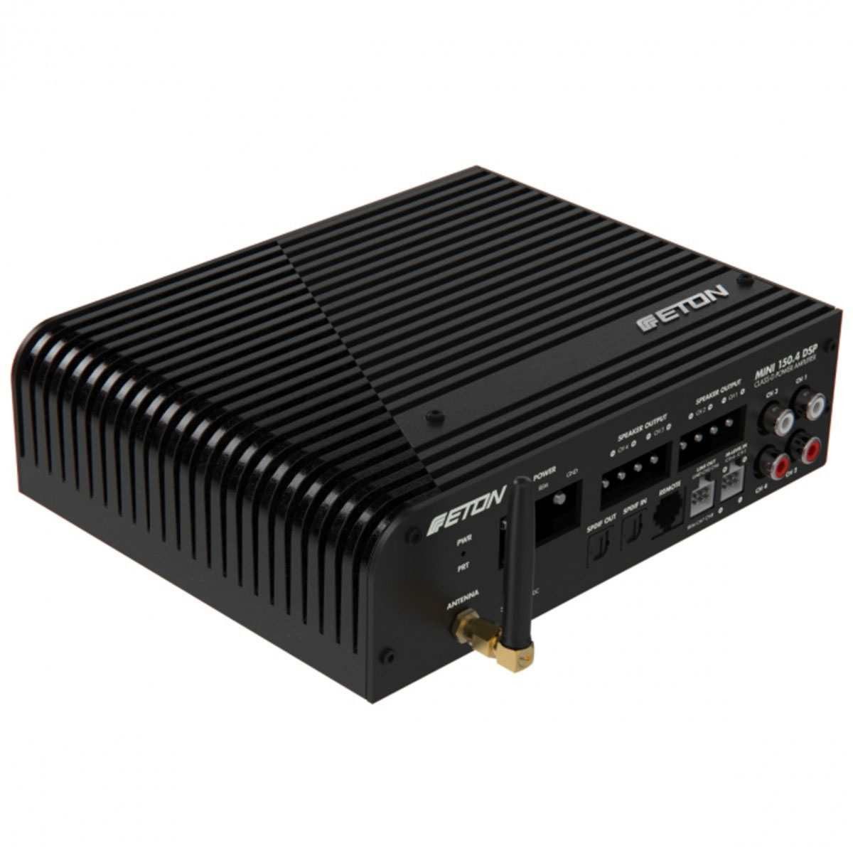Eton MINI 150.4 DSP 4Kanal Class-D Verstärker Integrierter 8-Kanal DSP Endverstärker (Anzahl Kanäle: 4)