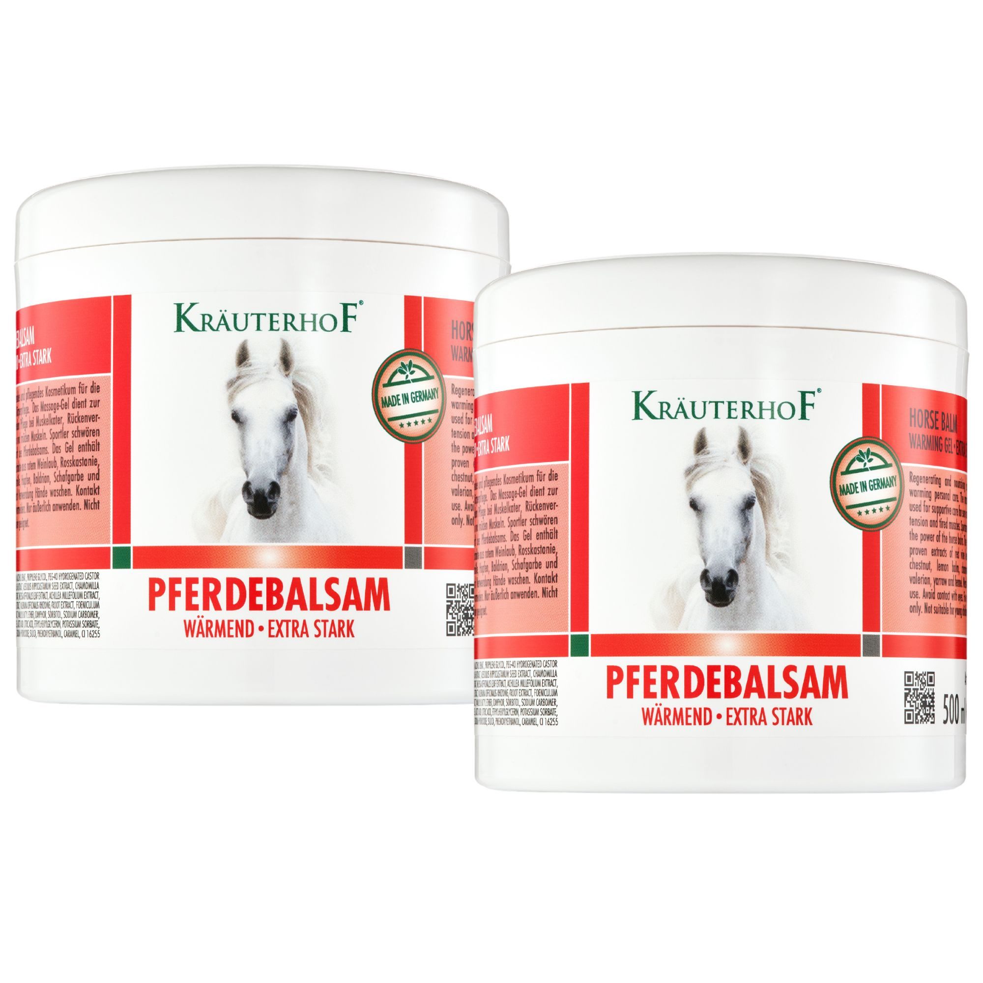 Kräuterhof Körperbalsam Kräuterhof Pferdebalsam - wärmend Packungsgröße: 2x500 ml
