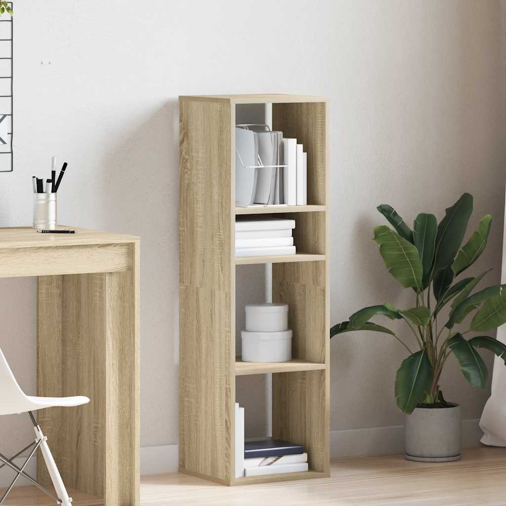 vidaXL Bücherregal Bücherregal Sonoma-Eiche 34x31x112 cm günstig online kaufen