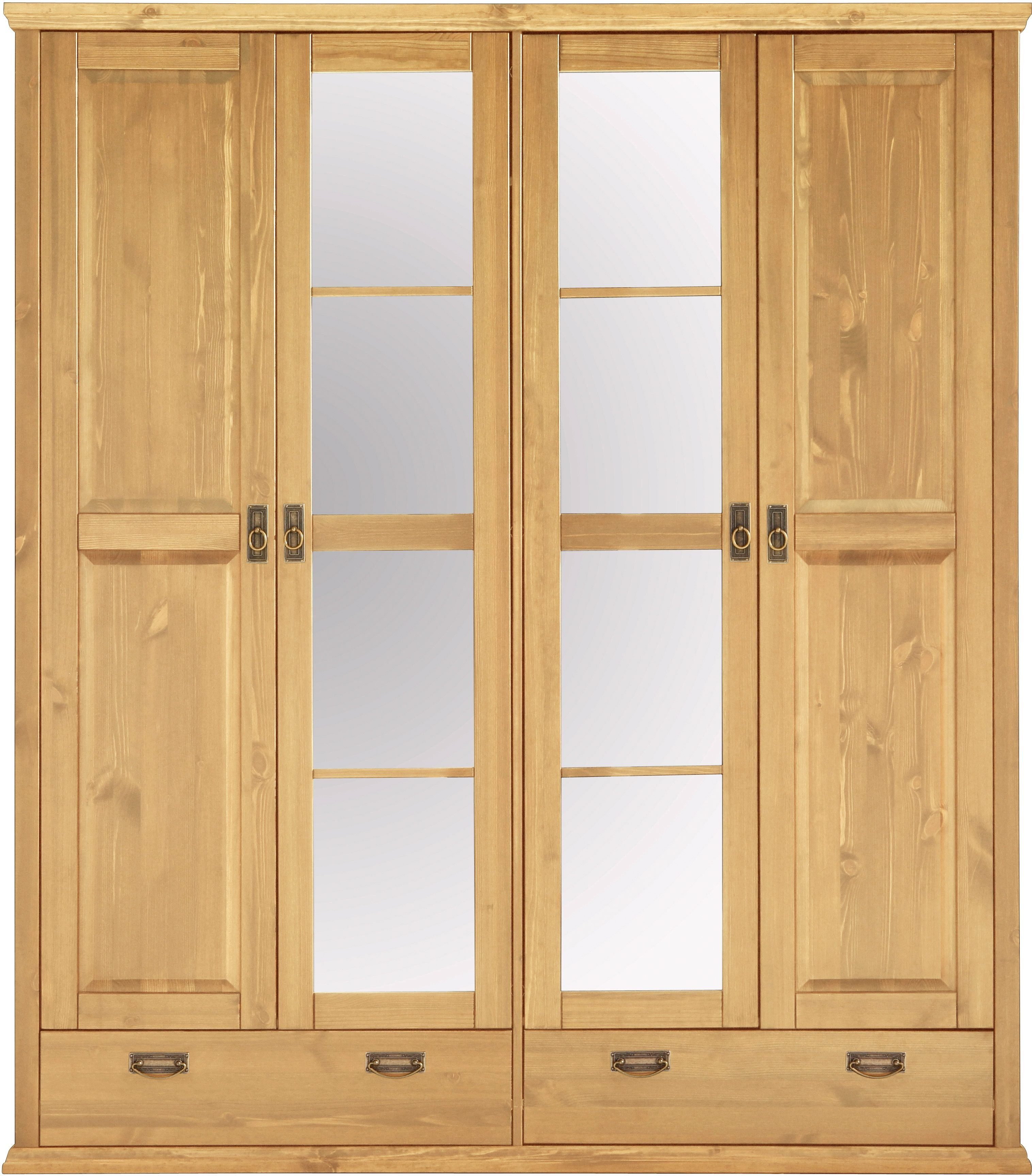 Home affaire Kleiderschrank "Madrid", (3 Breiten: 90/164/245 cm H/T ca.190/ günstig online kaufen