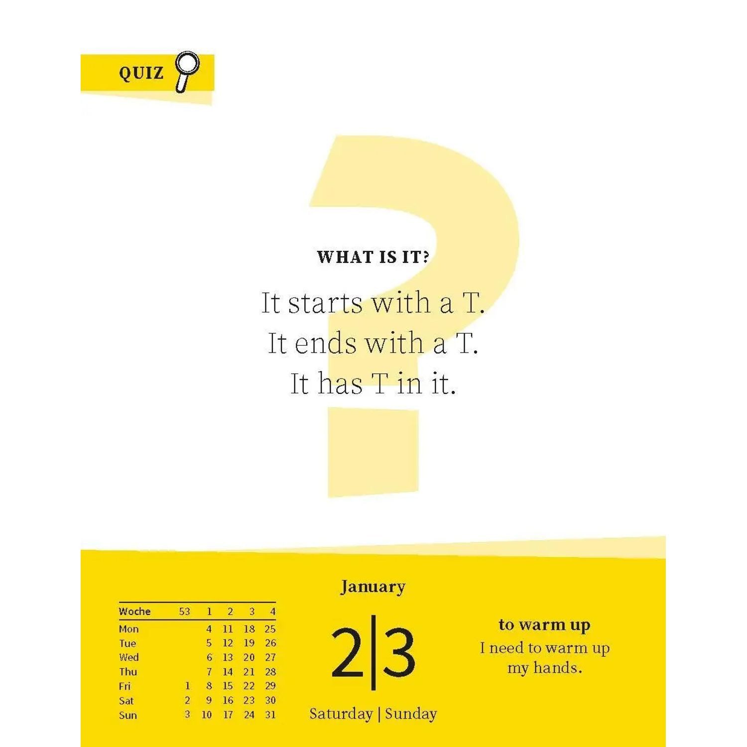 Langenscheidt Abreißkalender Langenscheidt Sprachkalender Englisch 2027