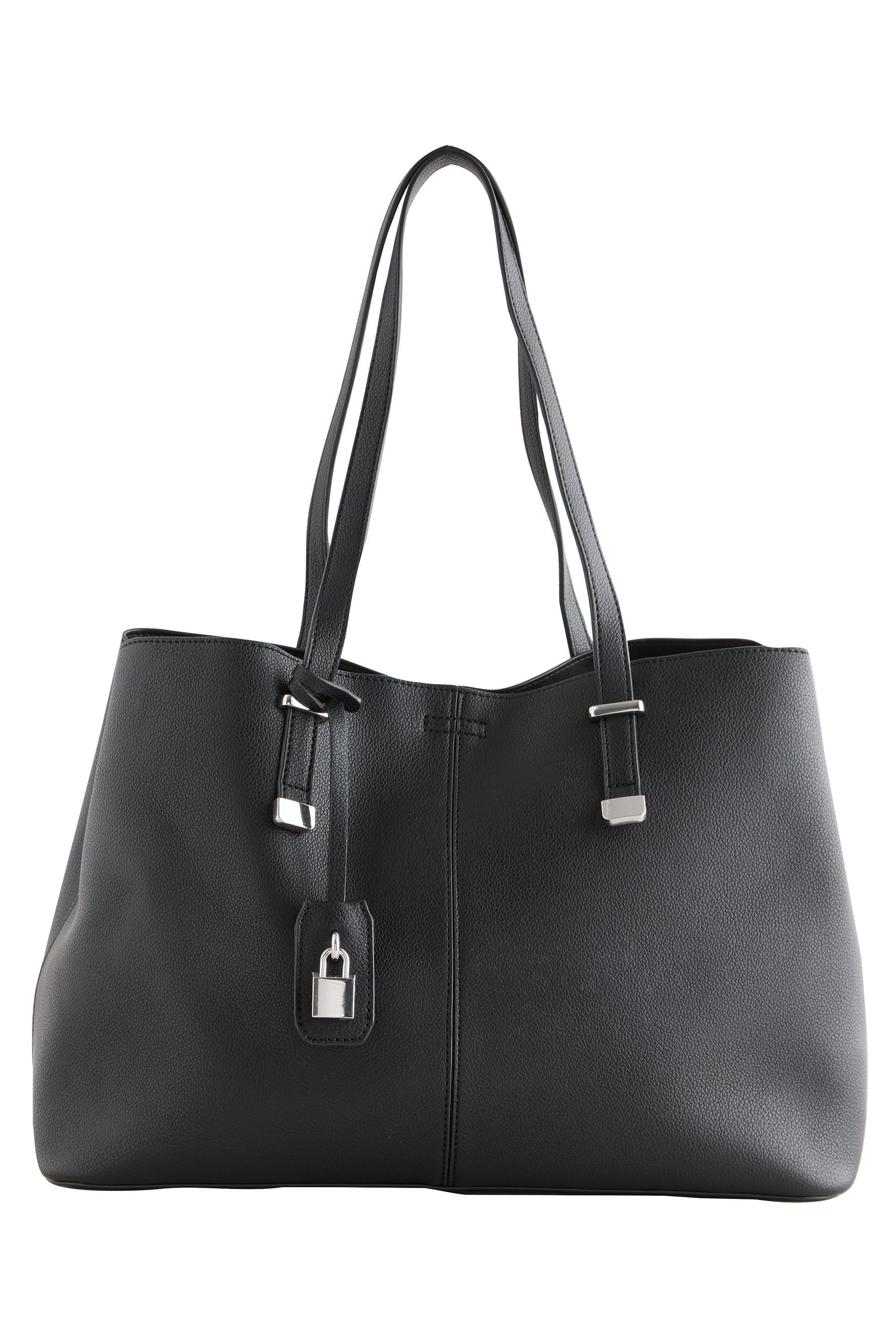 Next Einkaufsbeutel Strukturierte Umhängetasche