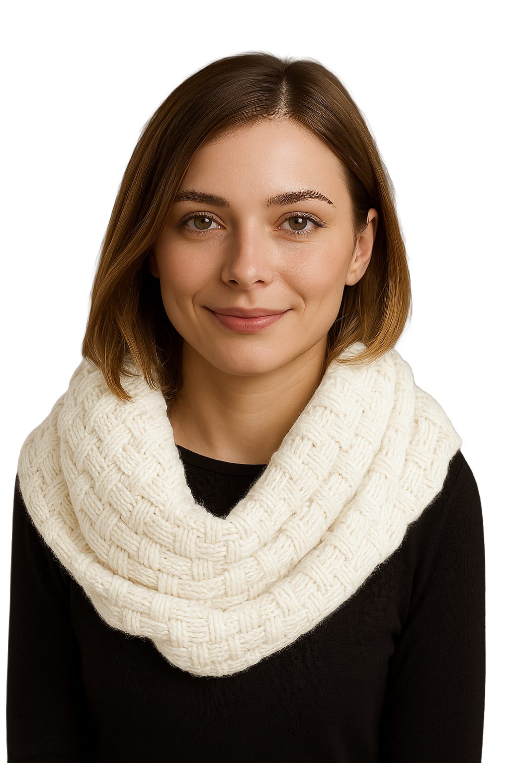 WITORU Strickschal modischer Damen Schal / Winterschal / Damenschal