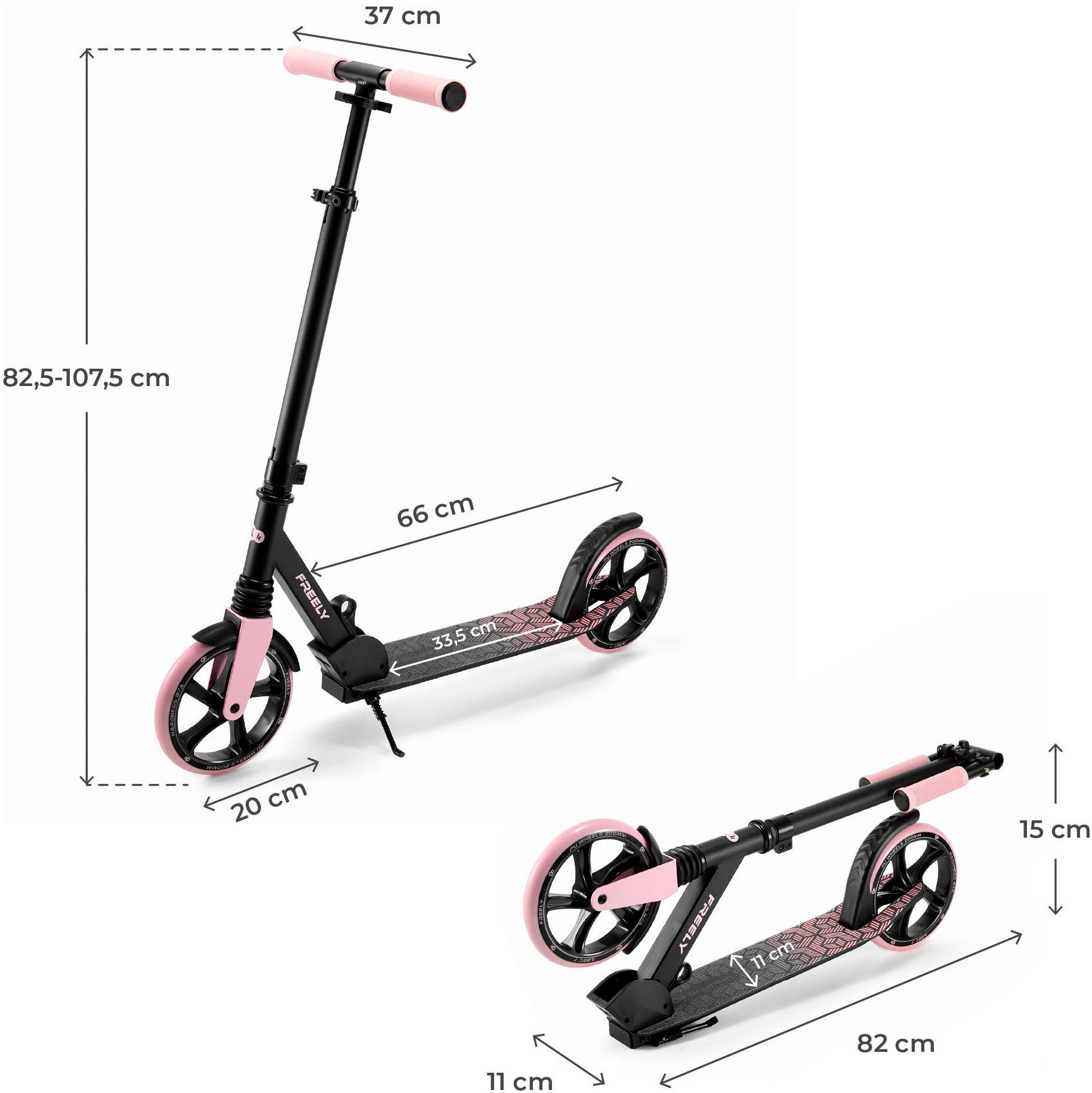 Kinderkraft Tretroller FREELY