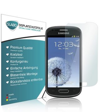 SLABO Schutzfolie Displayschutzfolie für Samsung Galaxy S3 Mini (2er Set) KLAR Crystal Clear