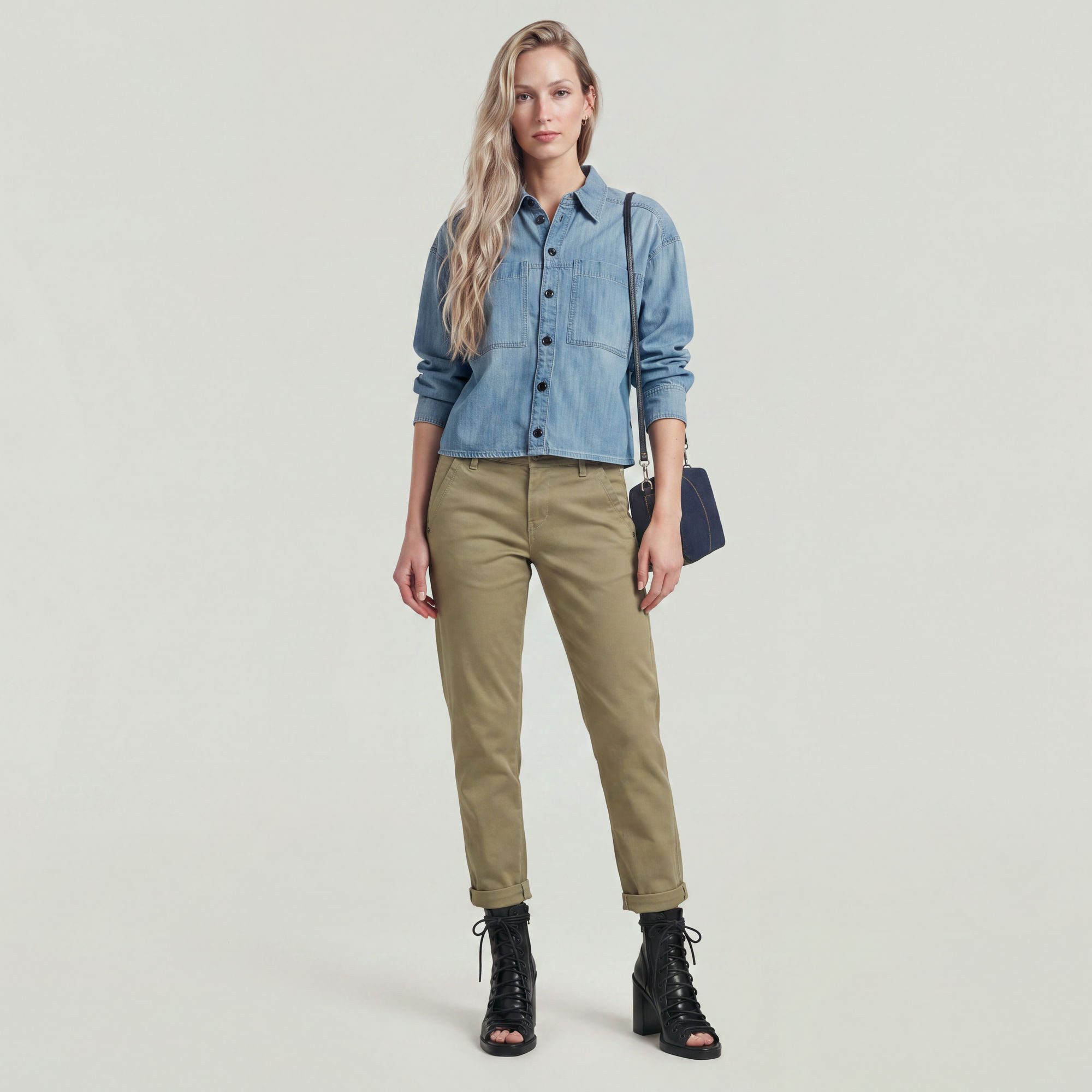 G-STAR Chinohose Kate Boyfriend Chino – Bild 4 von 5