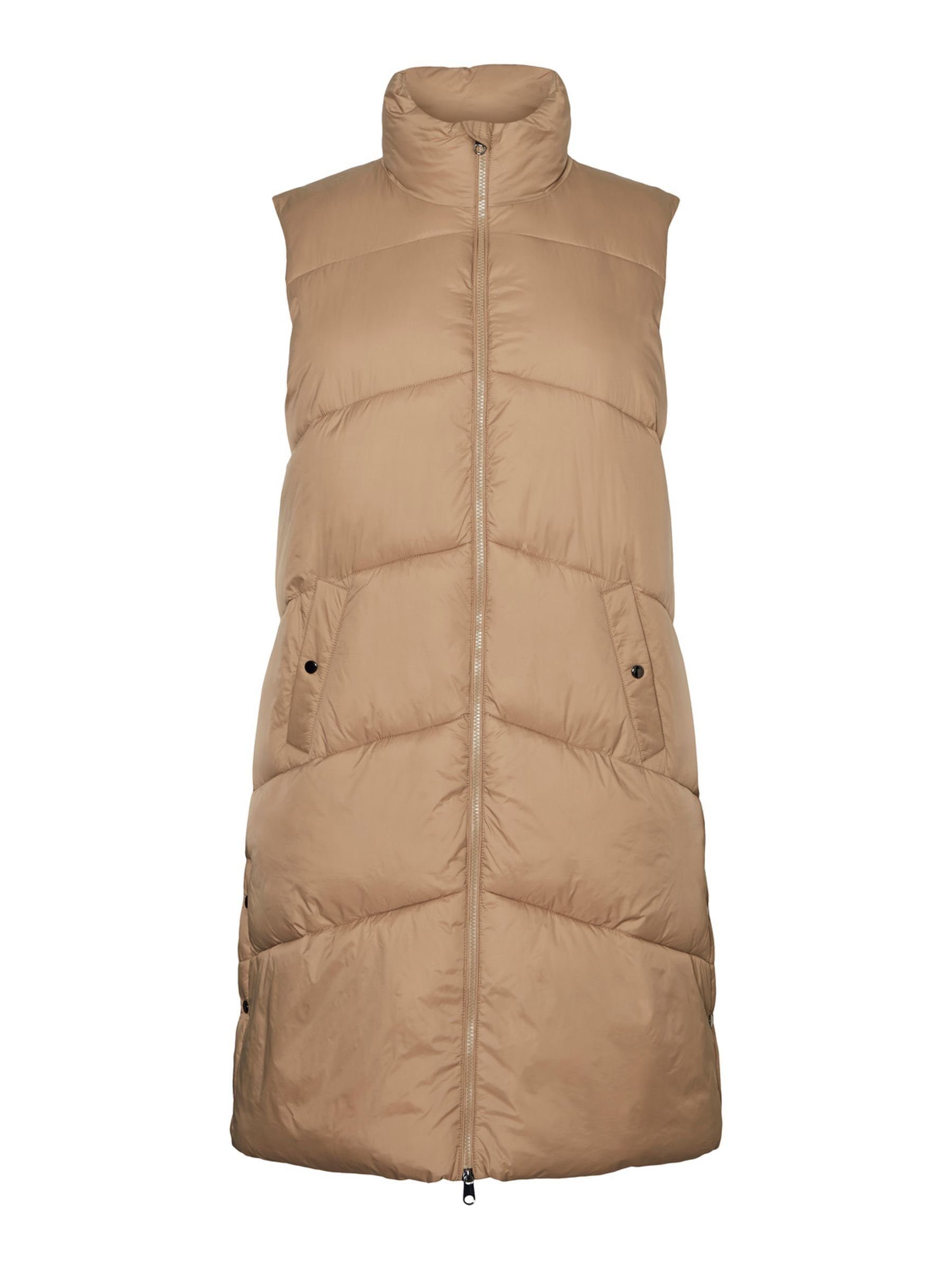 Vero Moda Curve Steppweste VMUPPSALA WAISTCOAT 3-4 Eye CURVE NOOS Tigers