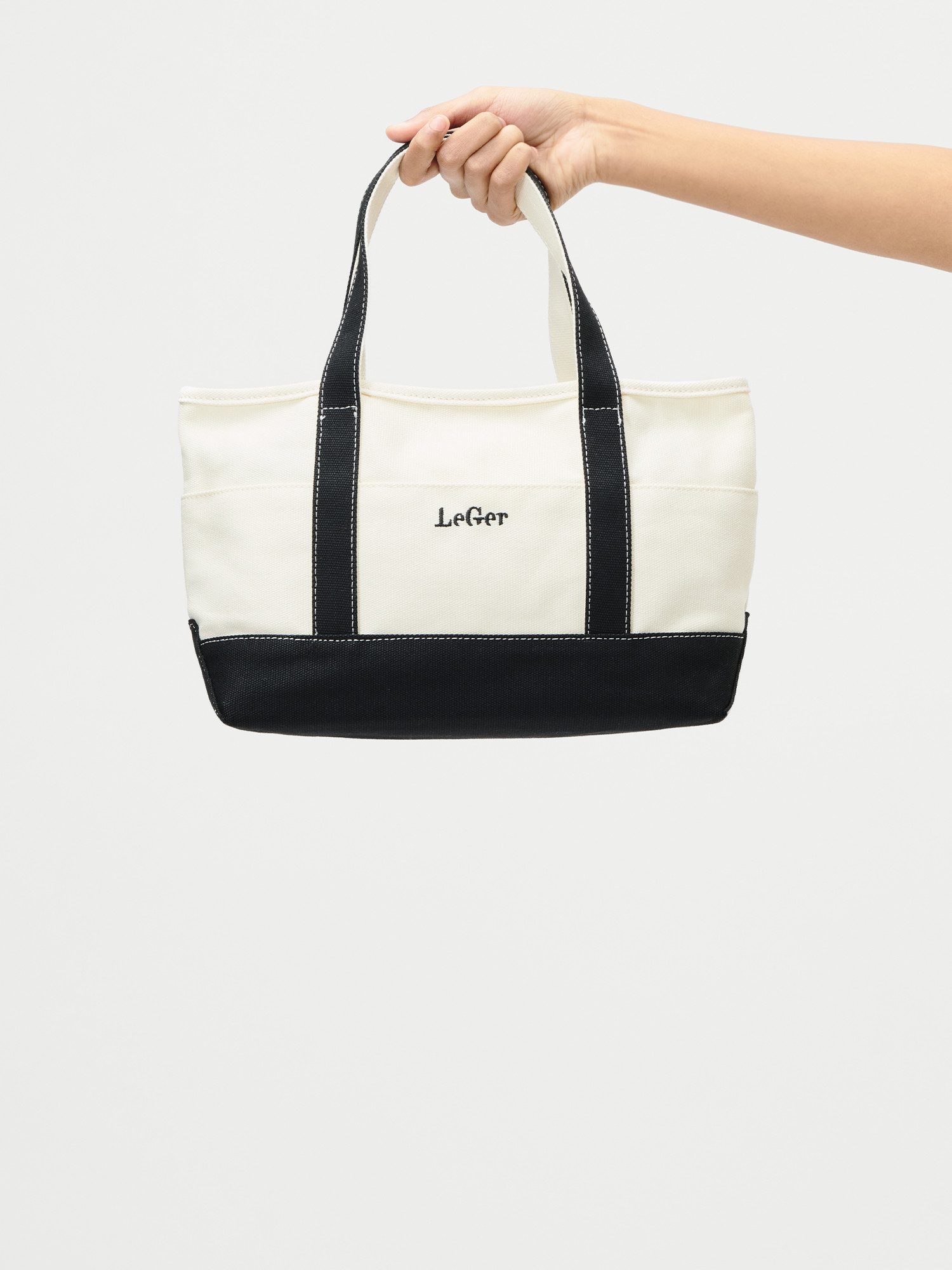 LeGer Shopper Sheila Bag, Damen Tragetasche mit Kontrastbesatz