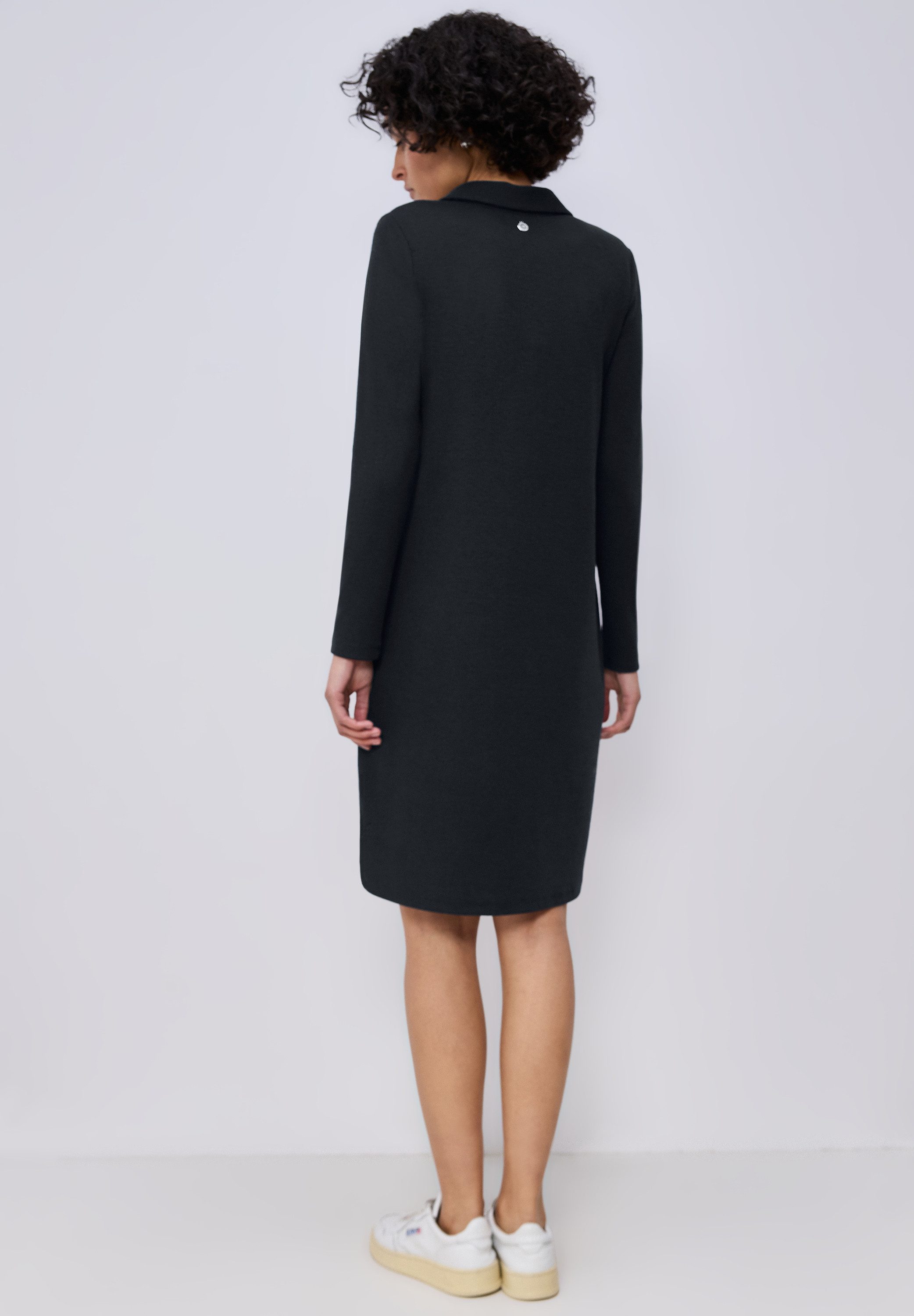 STREET ONE Jerseykleid in Unifarbe