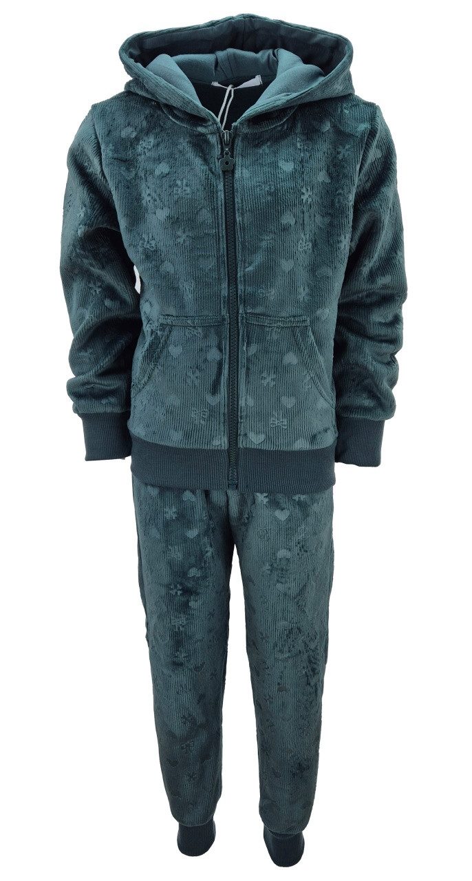 Girls Fashion Kinderanzug Mädchen Zweiteiler Cord Jacke + Hose MF032