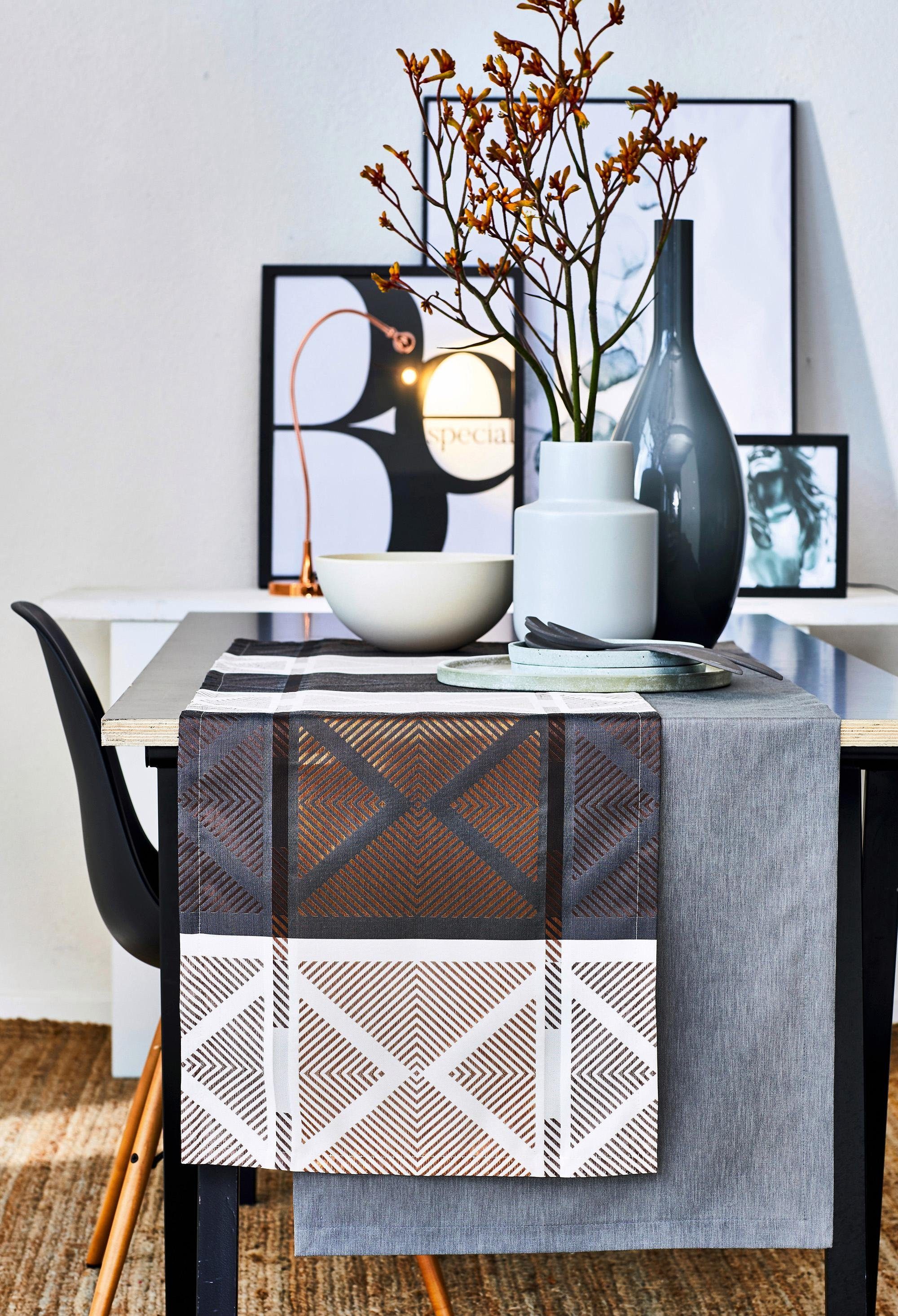 APELT Tischläufer VERONA, LOFT STYLE, Jacquard günstig online kaufen