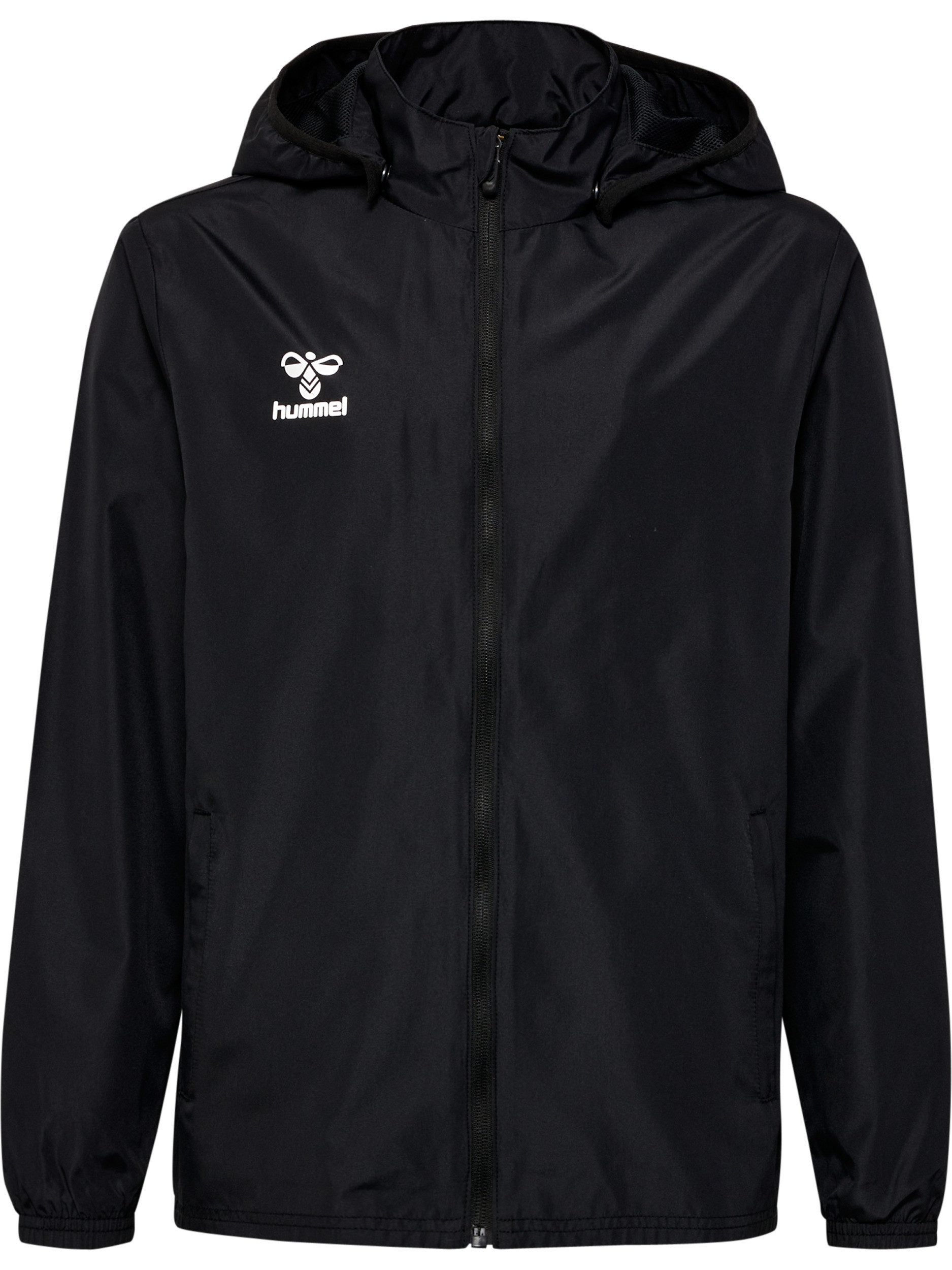 hummel Allwetterjacke HMLESSENTIAL AW JACKET KIDS sportlicher Stil, atmungsaktiv, wasser- und schmutzabweisen