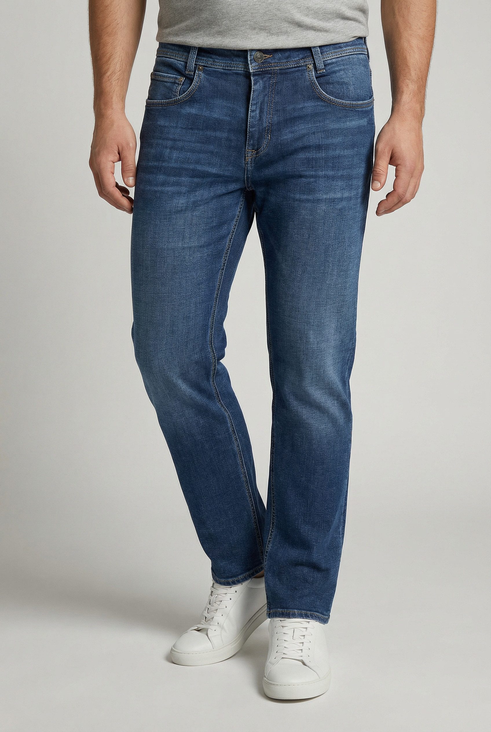 MAC Straight-Jeans Arne in gepflegter Optik, mit Stretch günstig online kaufen