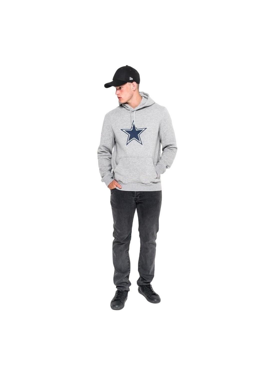 New Era Hoodie Dallas Cowboys NFL Team Logo Hoody Grau Kapuzenpullover New Era (1-tlg)