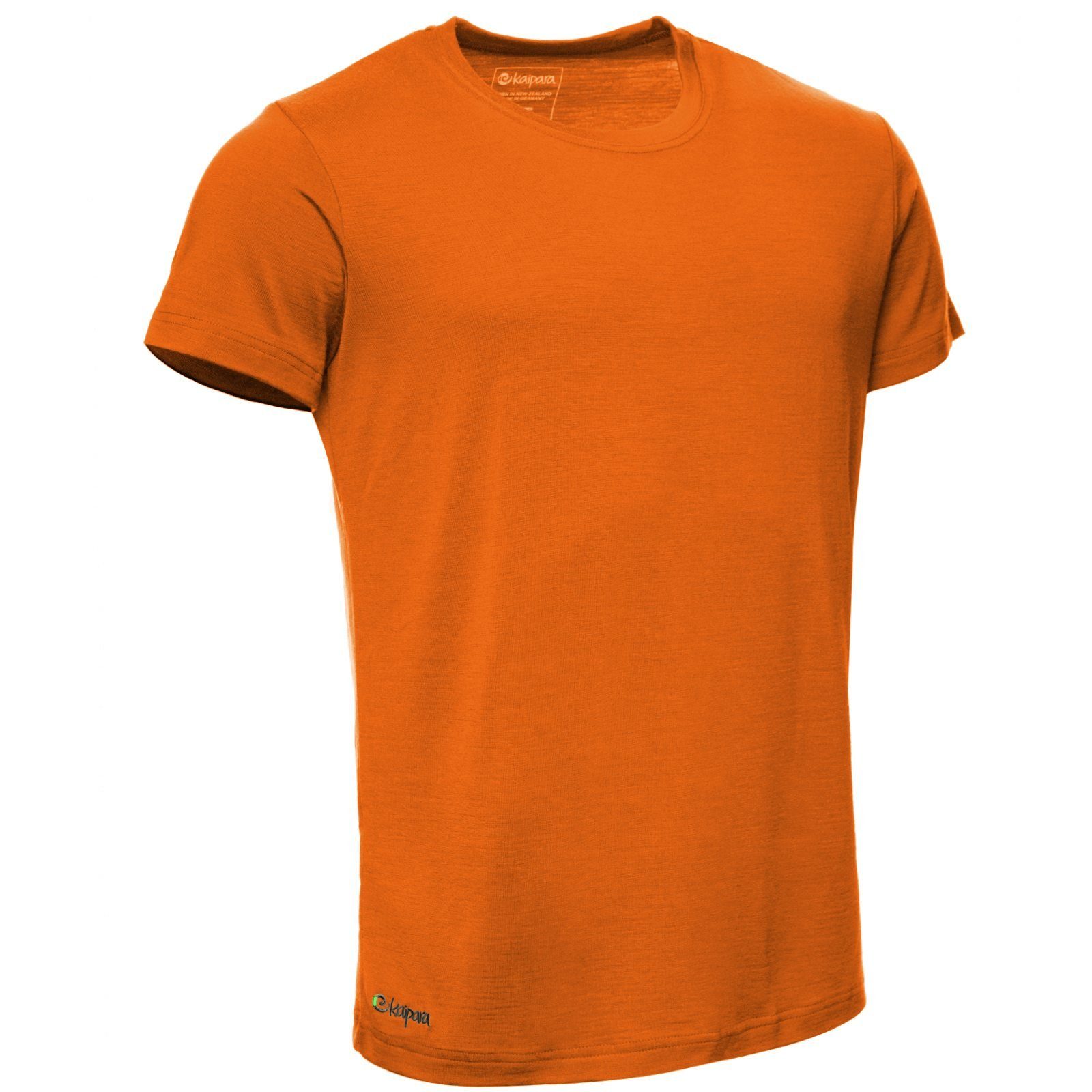 Kaipara - Merino Sportswear Rundhalsshirt Merino Shirt Herren Kurzarm  Regularfit 150 (1-tlg) aus reiner Merinowolle Made in Germany